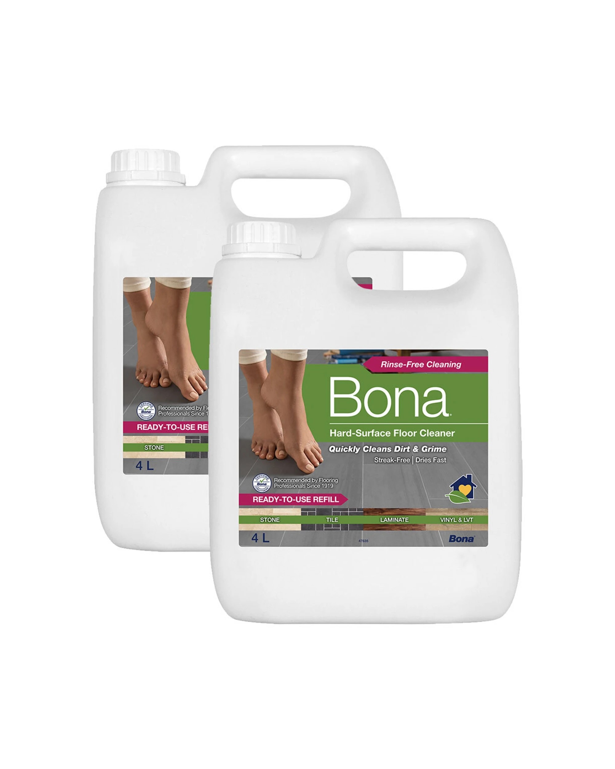 1 Bona Hard Surface Stone Tile & Laminate Refills 2PK - Multi, 1 of 1