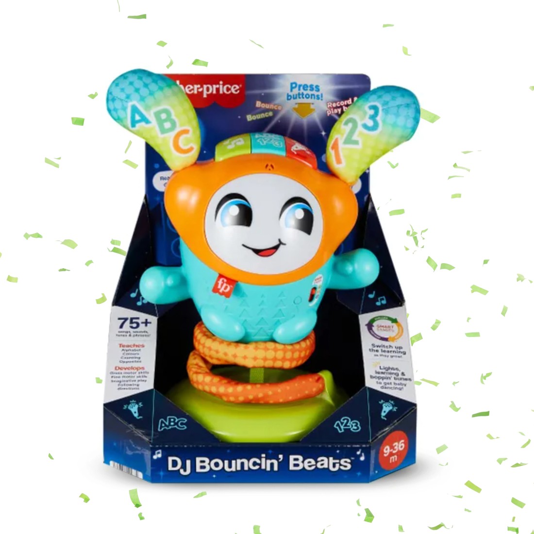 1 Fisher-Price DJ Bouncin’ Beats, 1 of 6