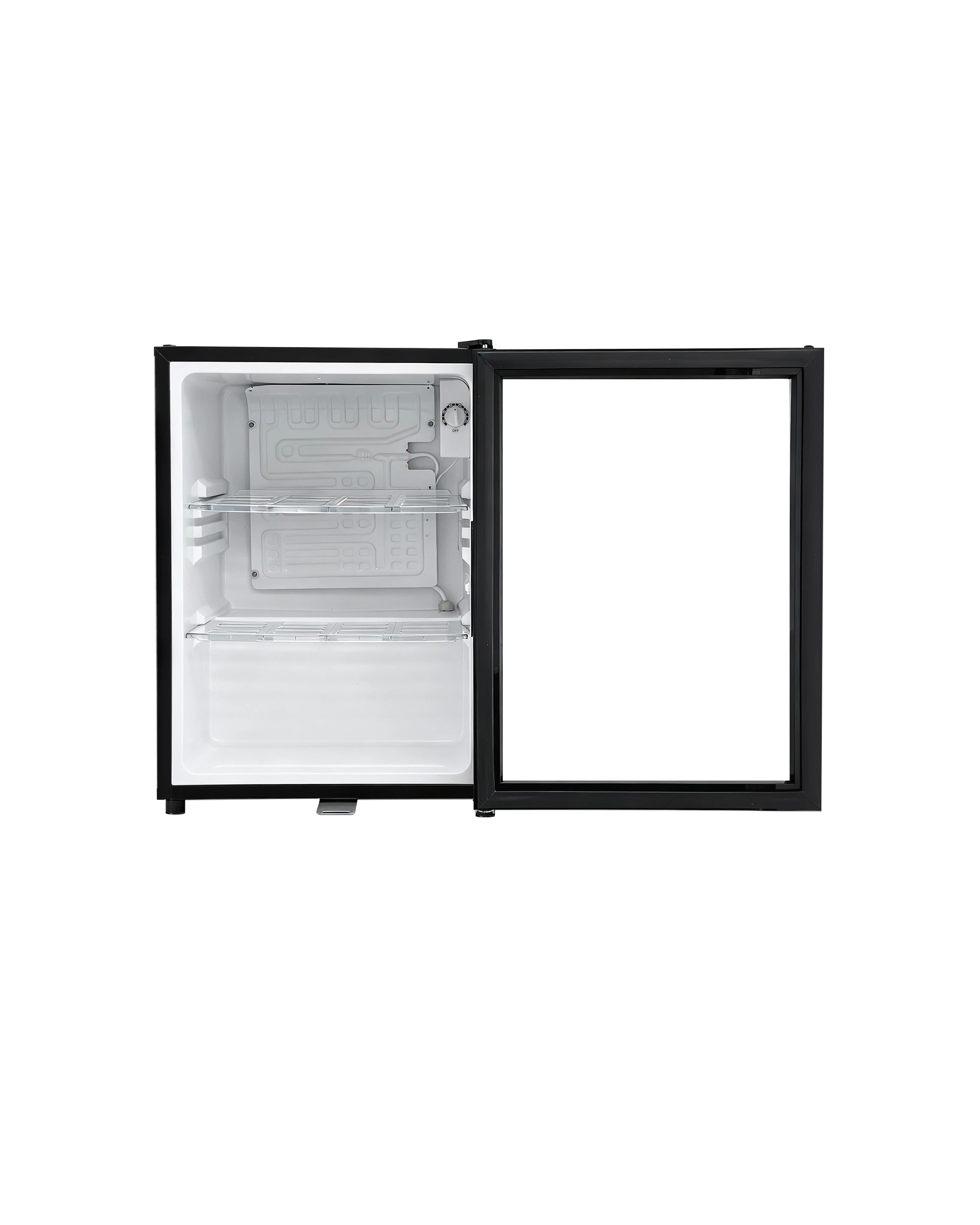 4 Devanti 56L Bar Fridge Glass Door Mini Fridge Countertop Cooler - Black, 4 of 7