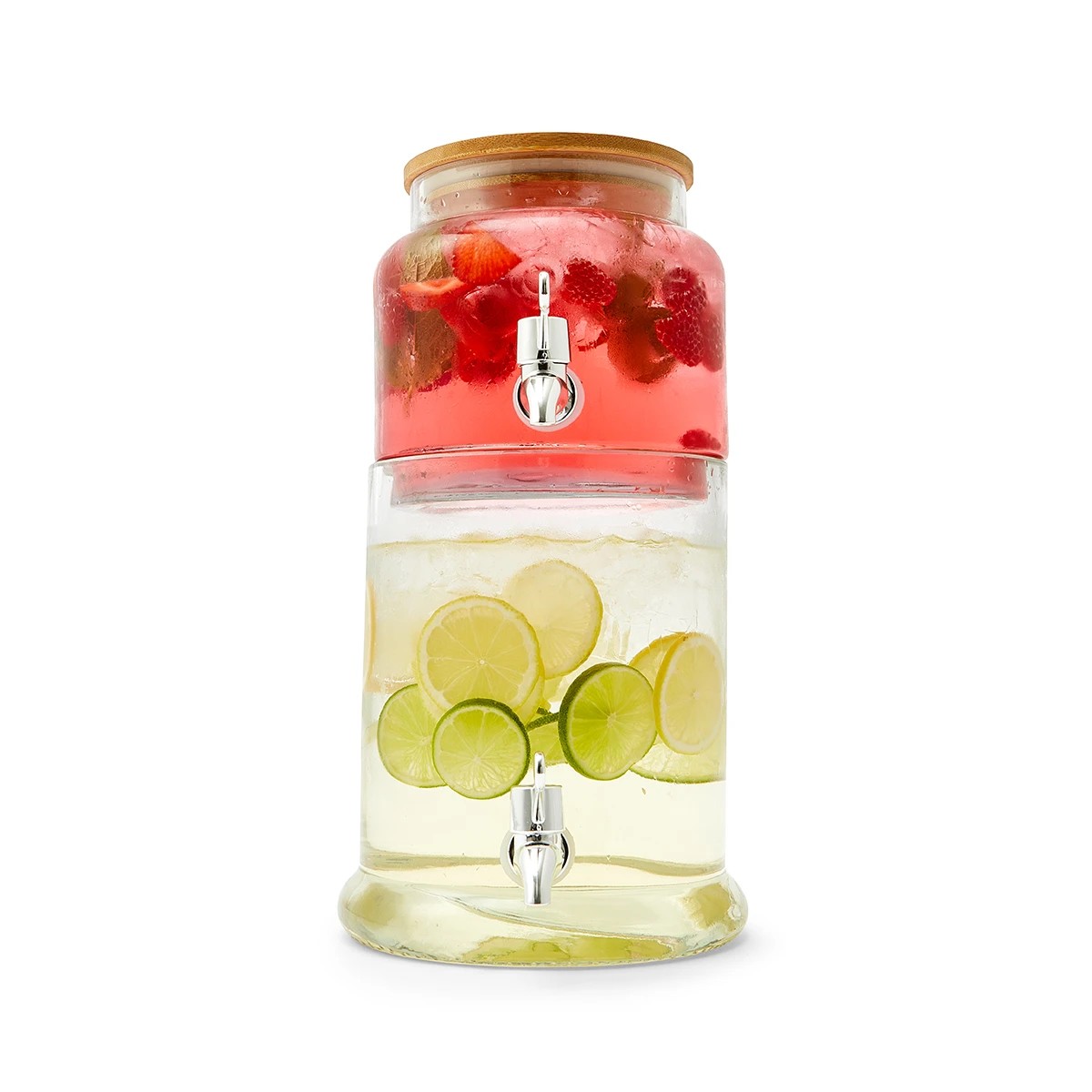 1 Stacking Drink Dispenser with Bamboo Lid, 1 of 10