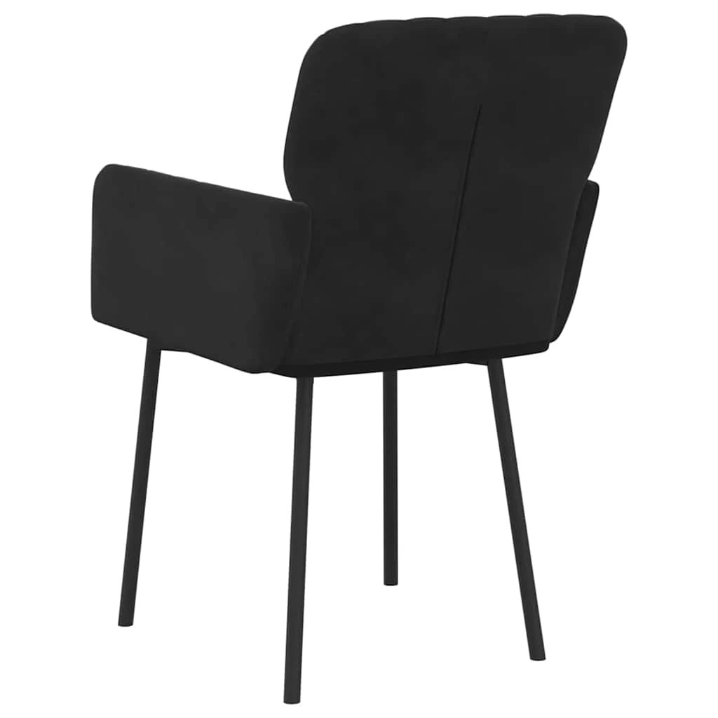 4 Vidaxl Dining Chair, Dining Chairs - Black, 4 of 8