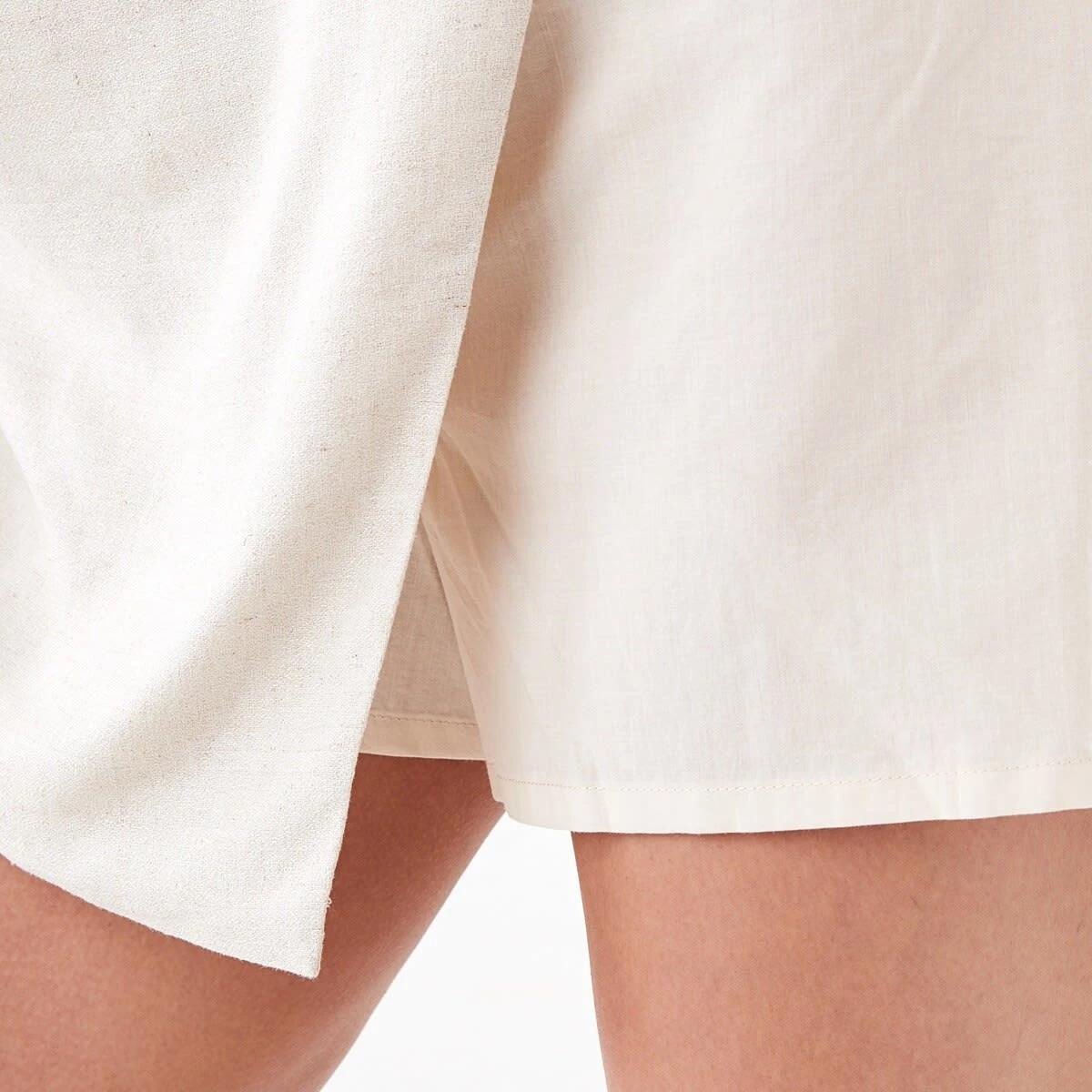 5 Wrap Mini Skort Natural, 5 of 6