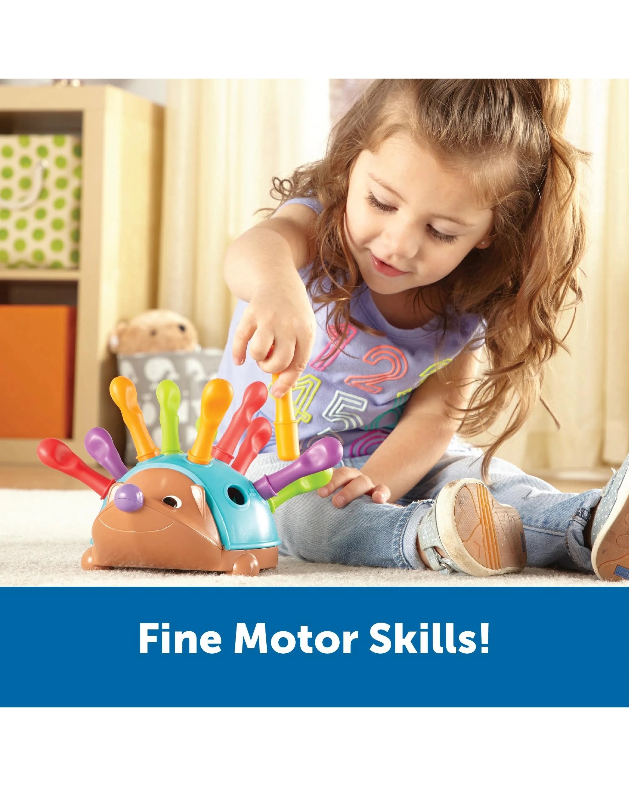 4 Learning Resources Spike the Fine Motor Hedgehog, 4 of 7