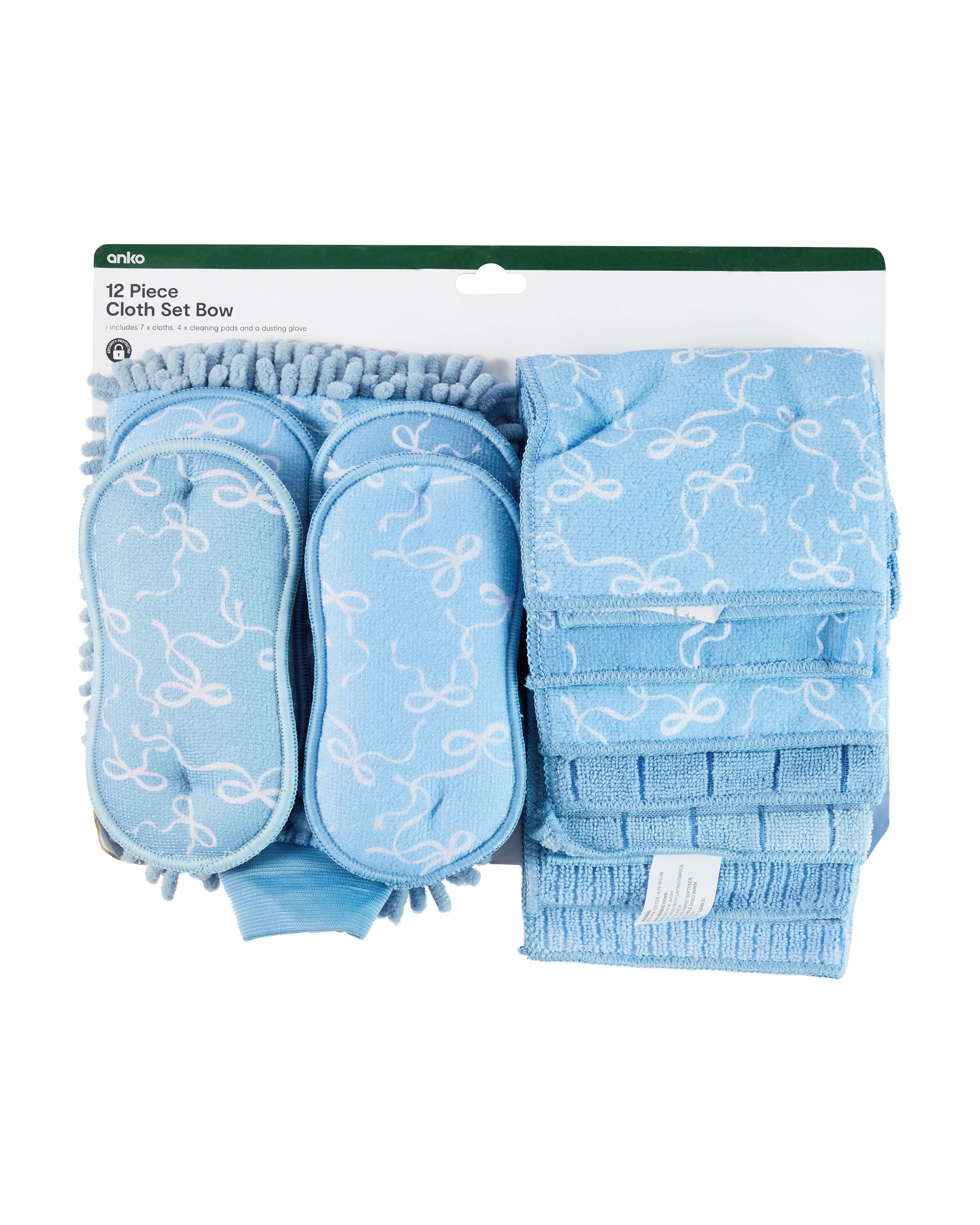 10 12 Piece Cloth Set - Bow, 10 of 10