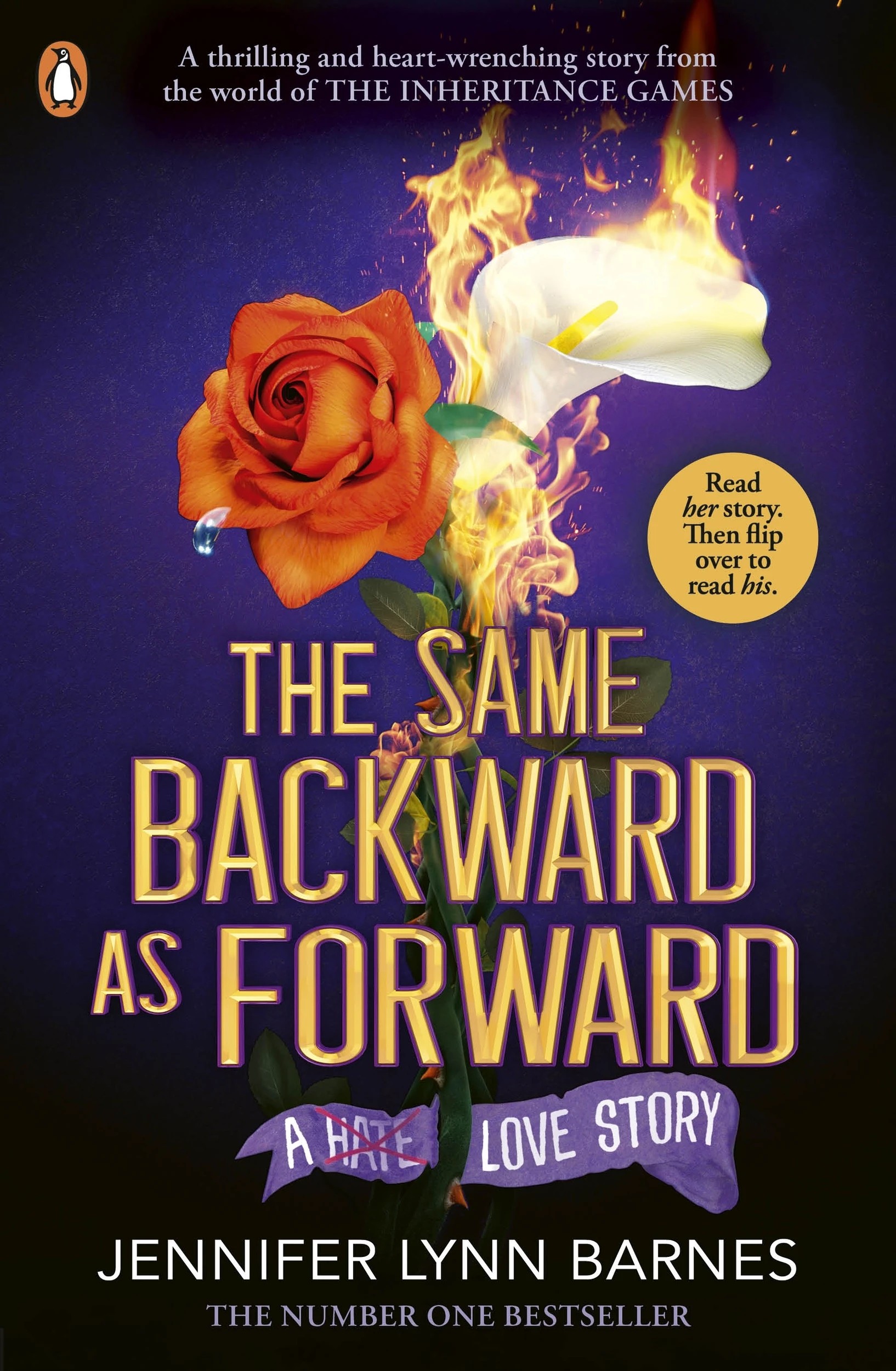 1 The Same Backward As Forward: A Love Story by Jennifer Lynn Barnes - Book, 1 of 1
