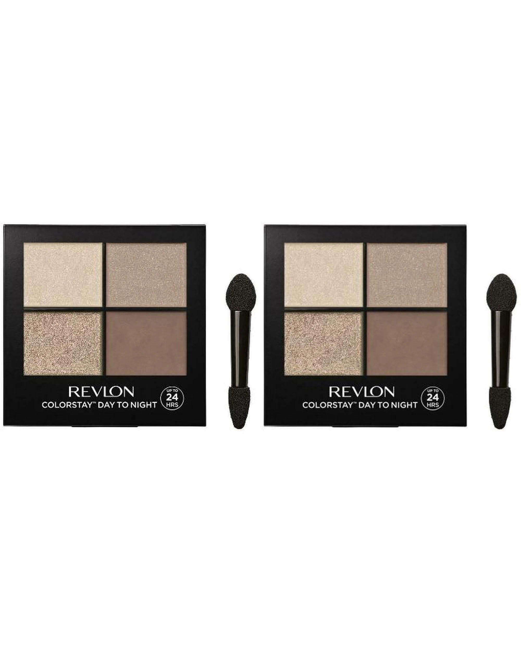 1 2 x Revlon ColorStay Day to Night Eye Shadow 4.8g - 500 Addictive - Brown, 1 of 1