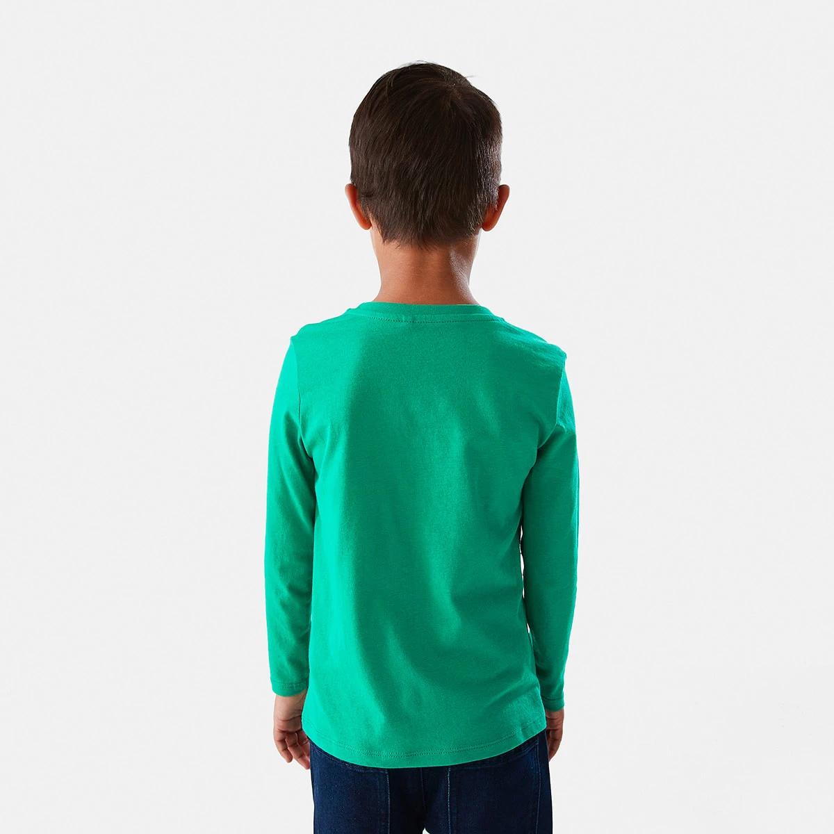 2 Long Sleeve Print T-shirt Lush Dino, 2 of 8