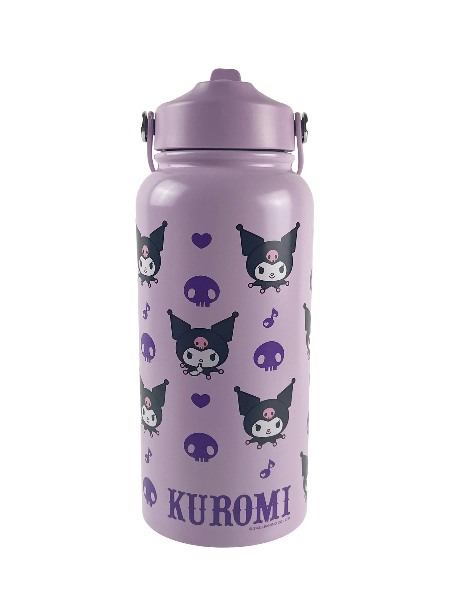 1 946ml Kuromi Cylinder Drink Bottle, 1 of 5