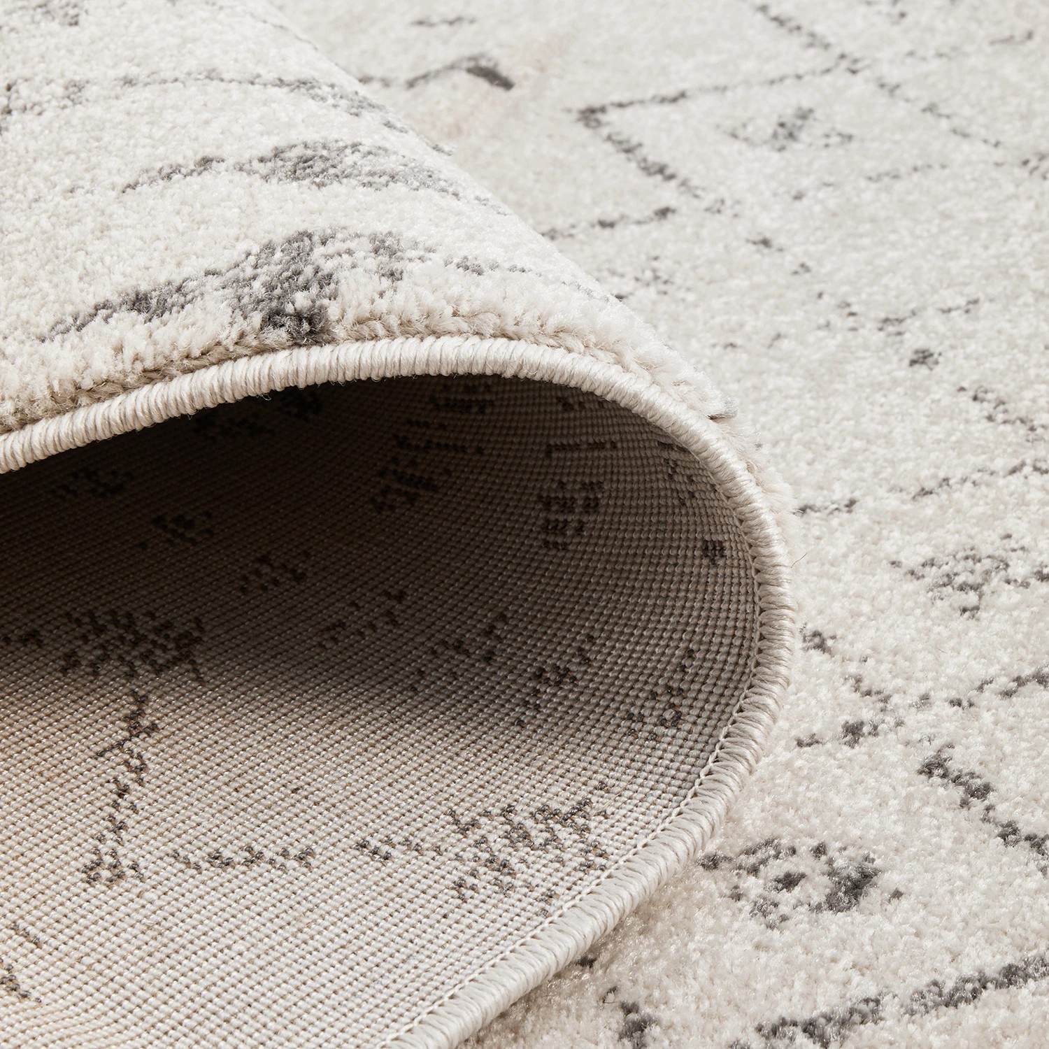 5 Common Ground Rugs Lustre Elsa 330x240cm - Extra Large Power Loomed Pet Friendly Floor Rug - Silver, 5 of 5