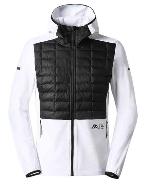The North Face Mens Black/White Lab Hybrid Thermoball Hooded Jacket