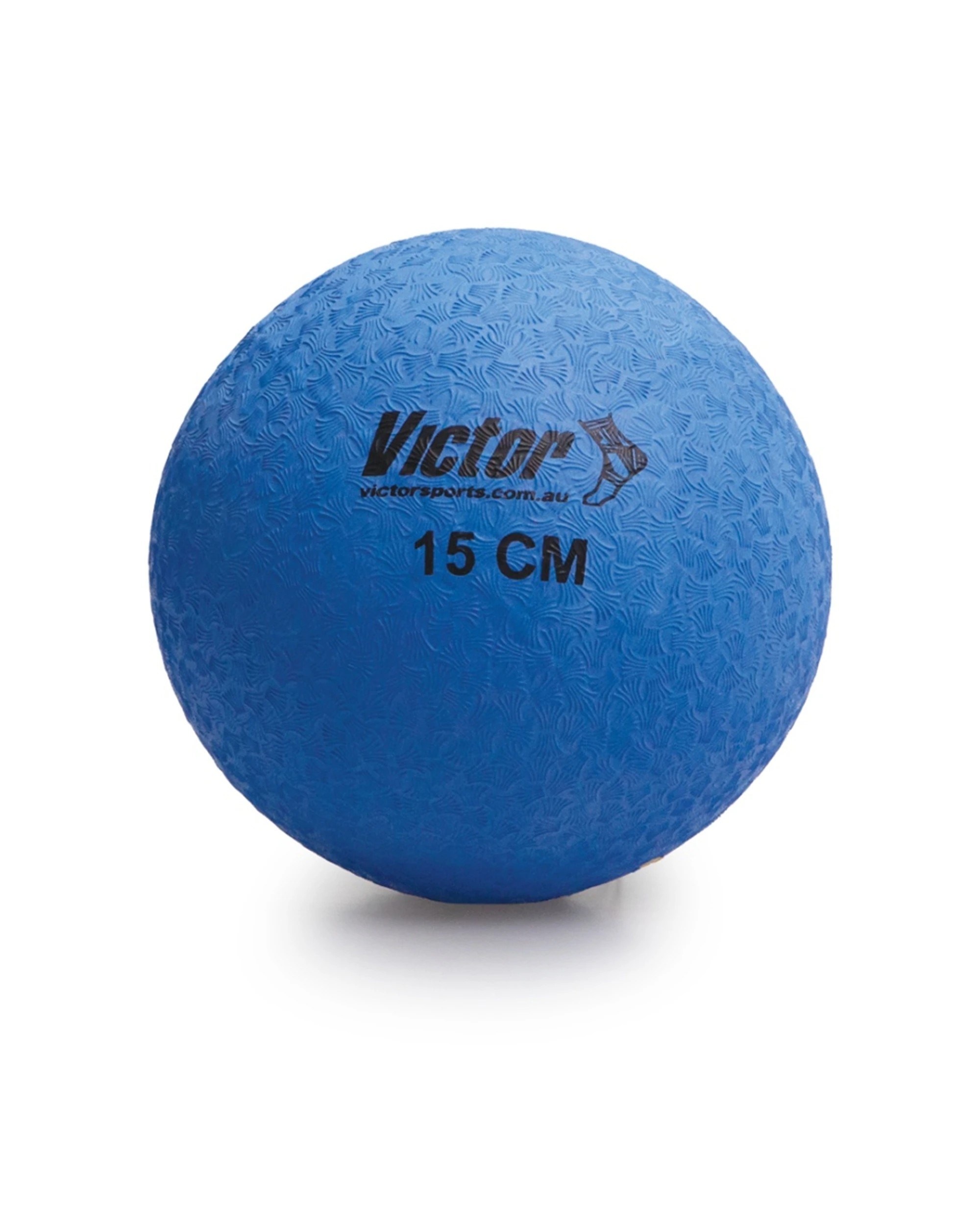 1 Victor Sports Playball Rubber Durable Bounce Ball Active Play 15cm - Blue, 1 of 1