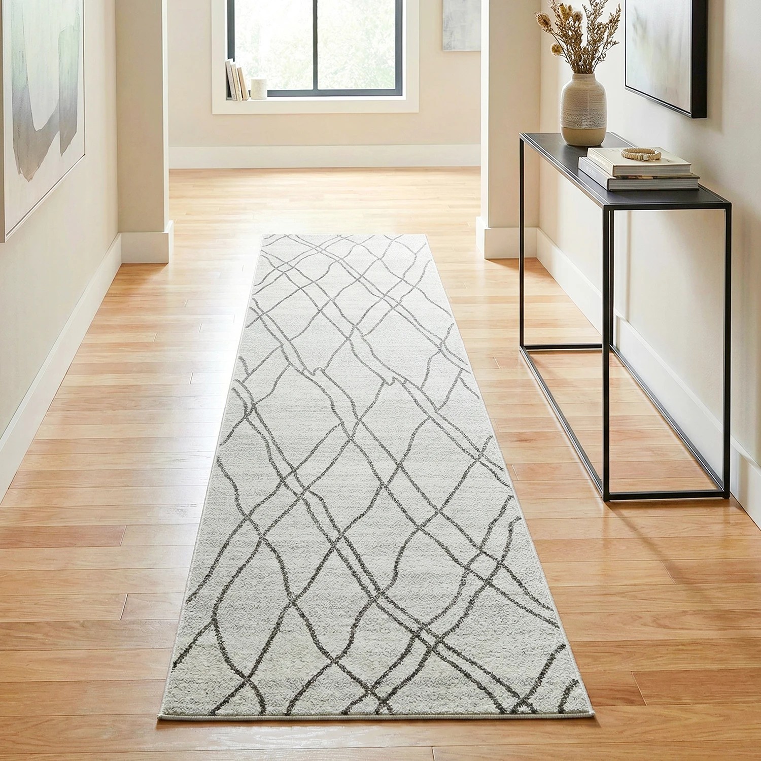1 Common Ground Rugs Elysium Jada 300x80cm - Medium Runner Rug - Natural, 1 of 4