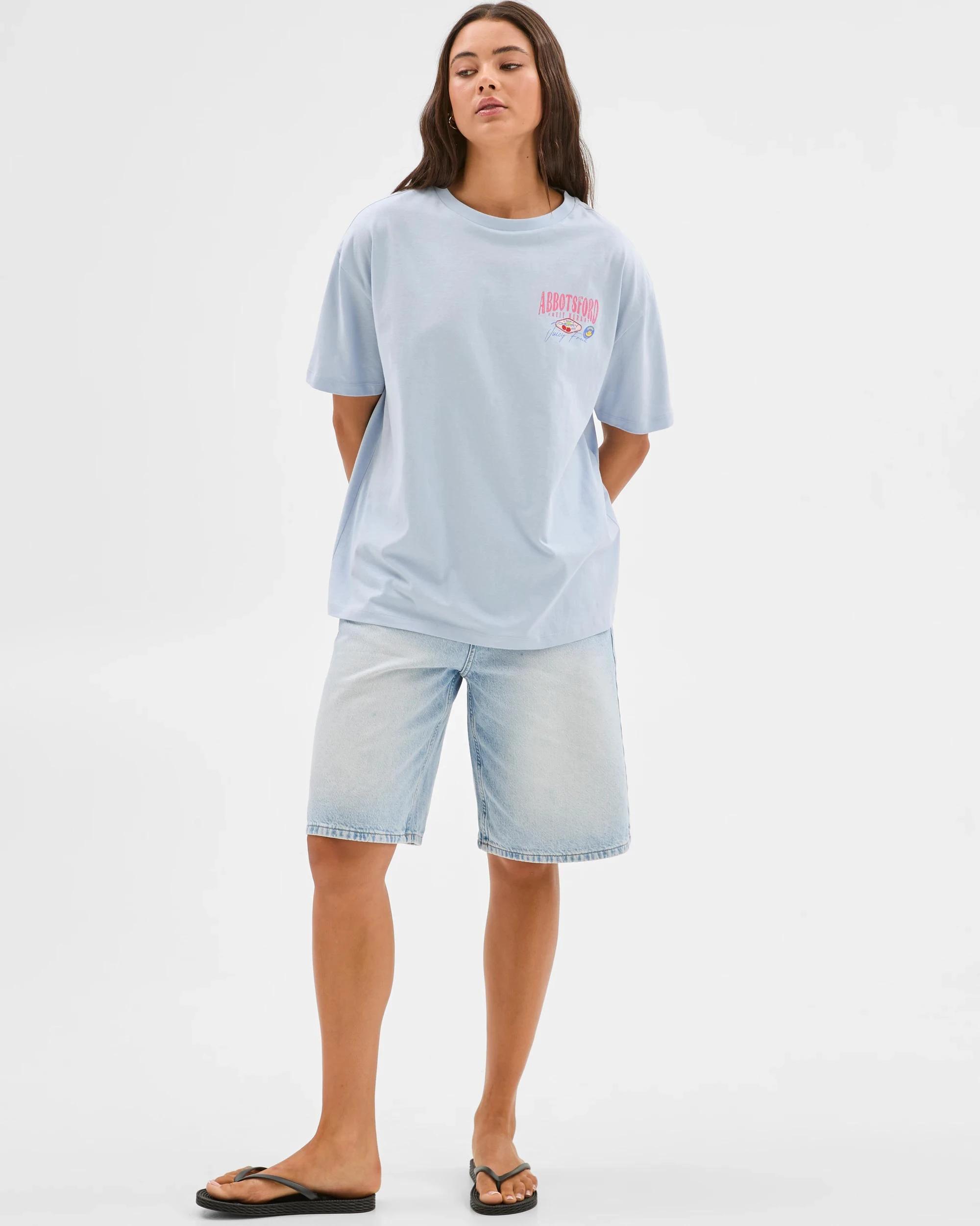 1 Australian Cotton Boyfriend T-Shirt - Lily Loves ABBOTSFORD MARKET, 1 of 7