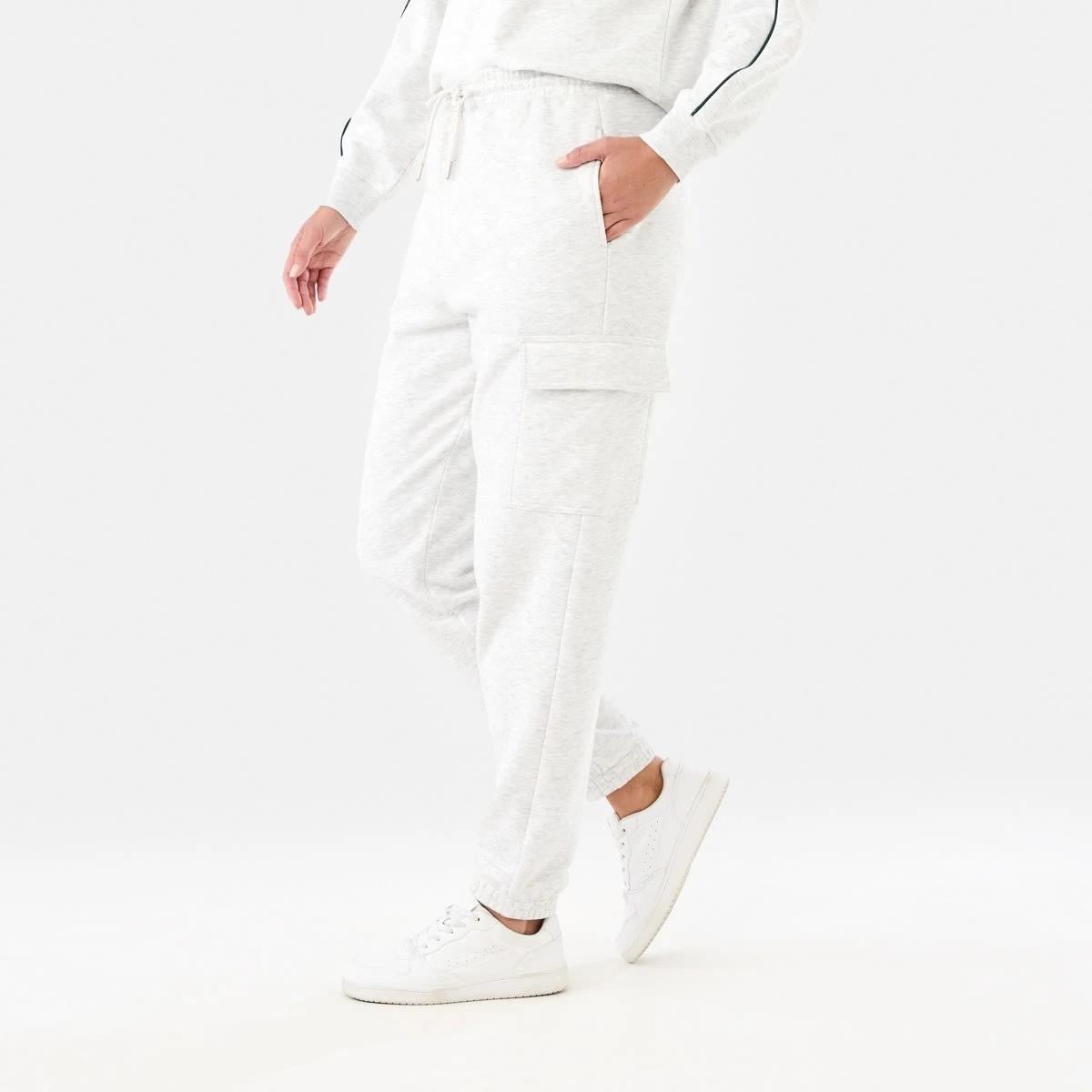 2 Cargo Joggers Wht Marle, 2 of 6