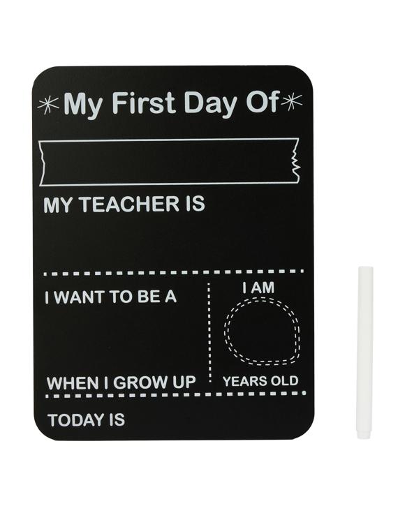 A4 My First Day Board - Black