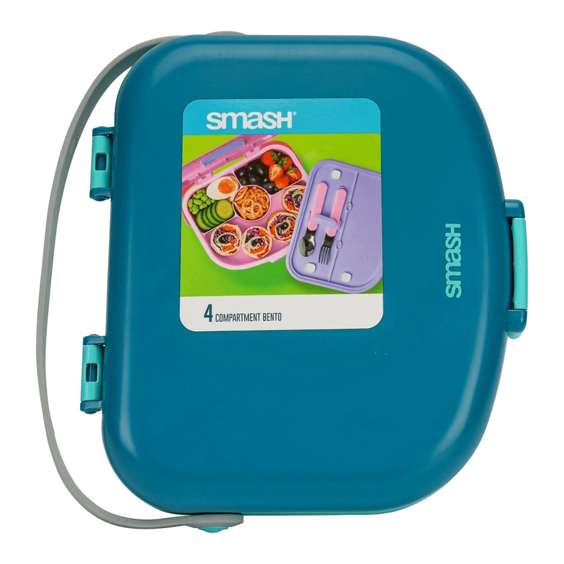 1 Smash Bubble Bento Box Teal, 1 of 5