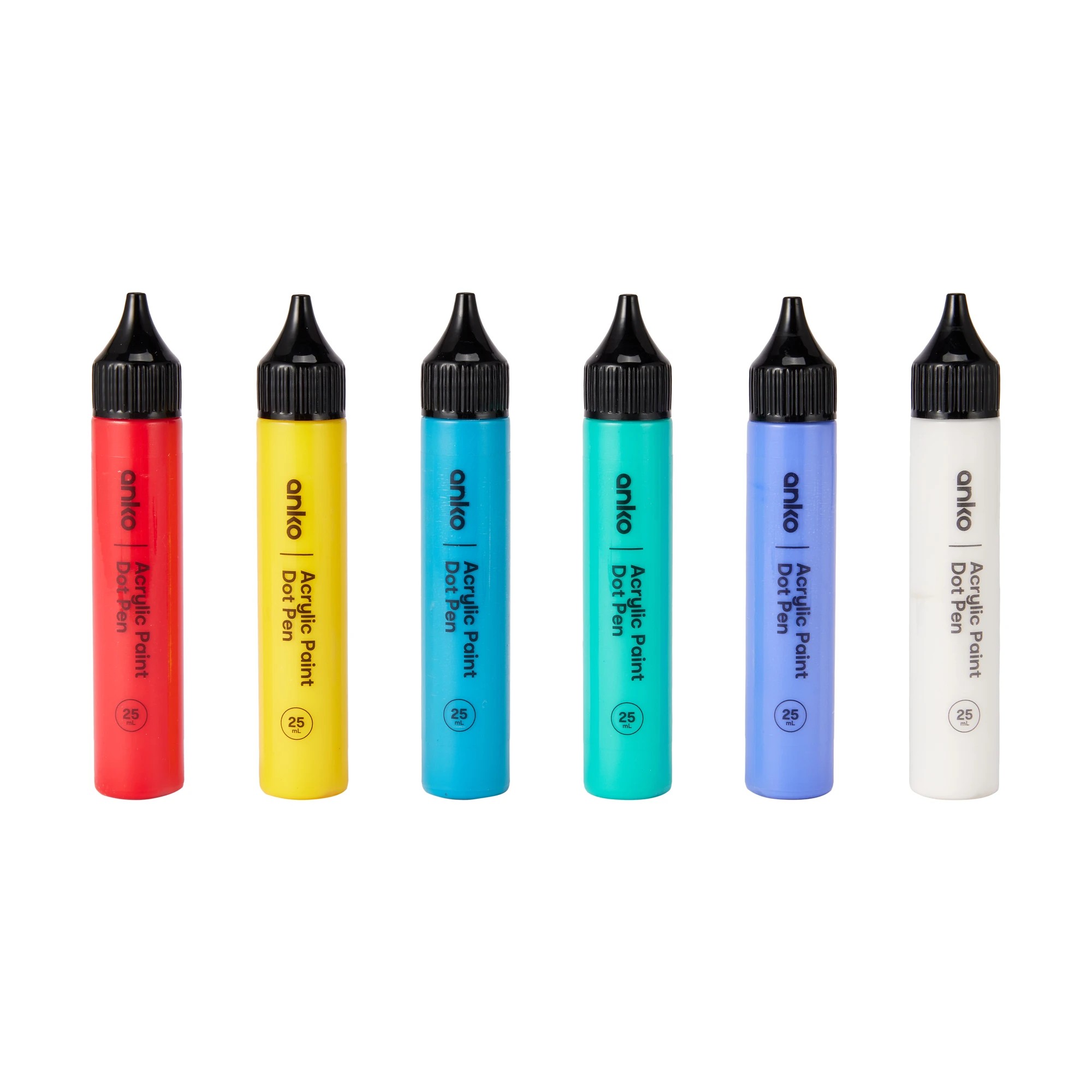 2 6 Pack Acrylic Paint Dot Pens, 2 of 8