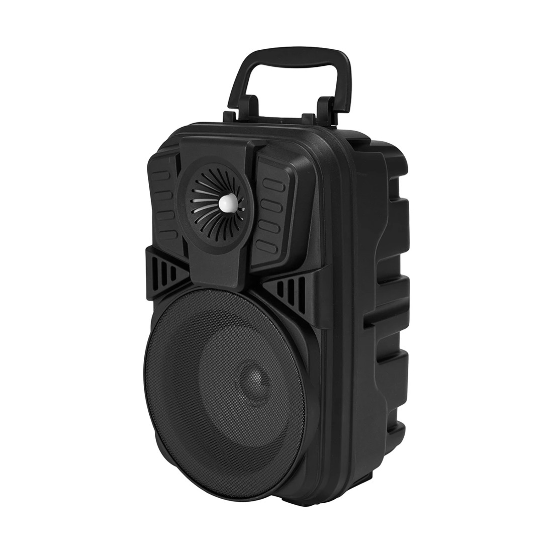 1 Karaoke Speaker with Microphone - Black, 1 of 10