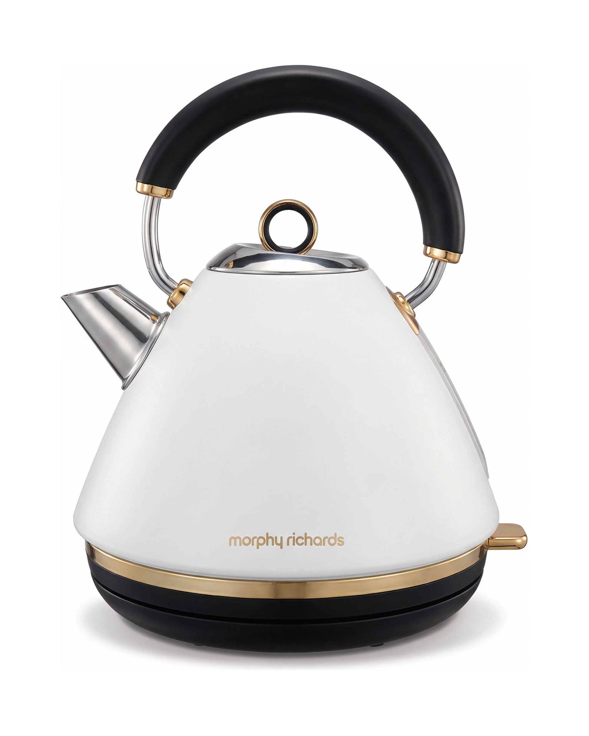 Morphy Richards Ascend Kettle and Toaster Set White Soft Gold 1.5L Jug ...