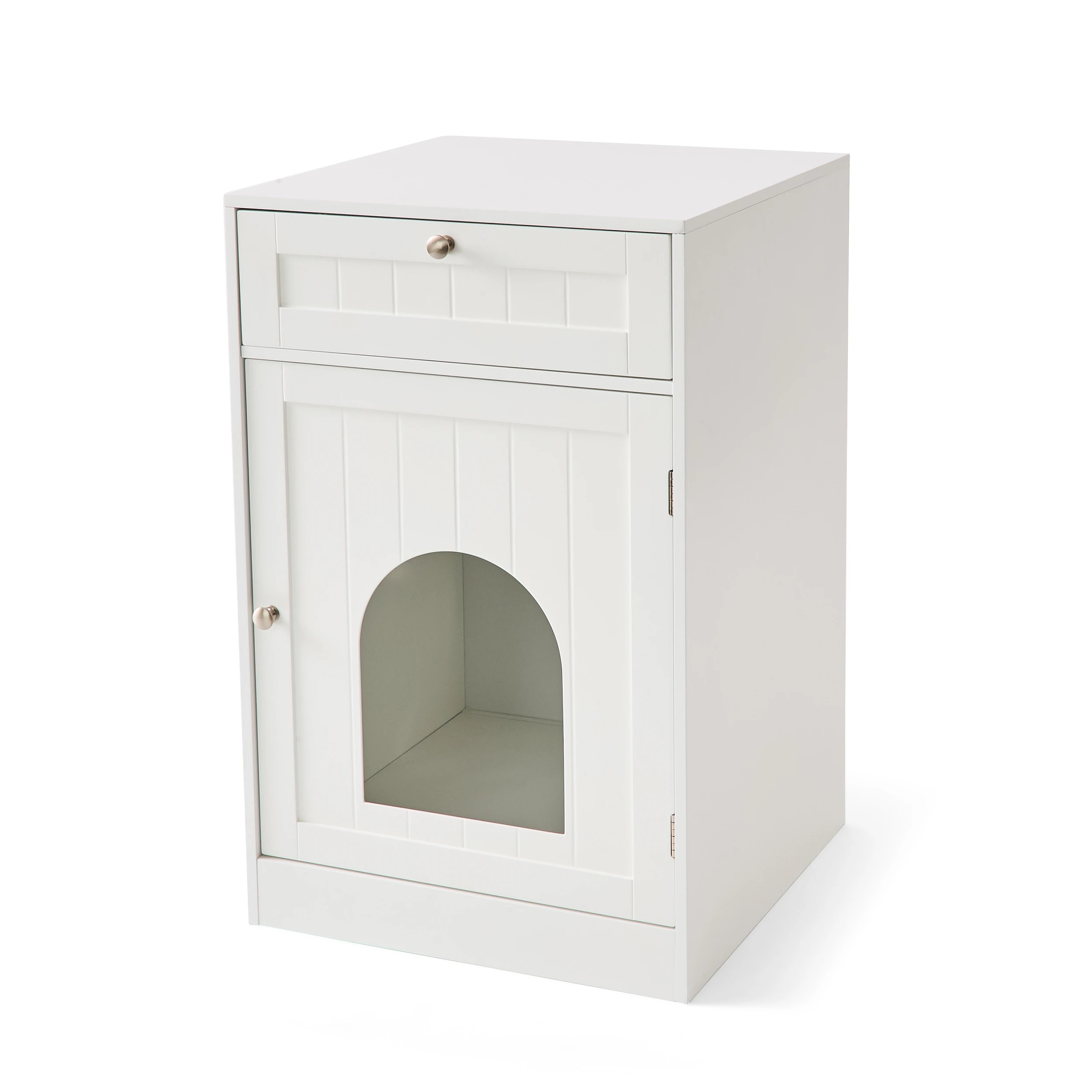 4 Cat Litter Cabinet with Storage Drawer, 4 of 10