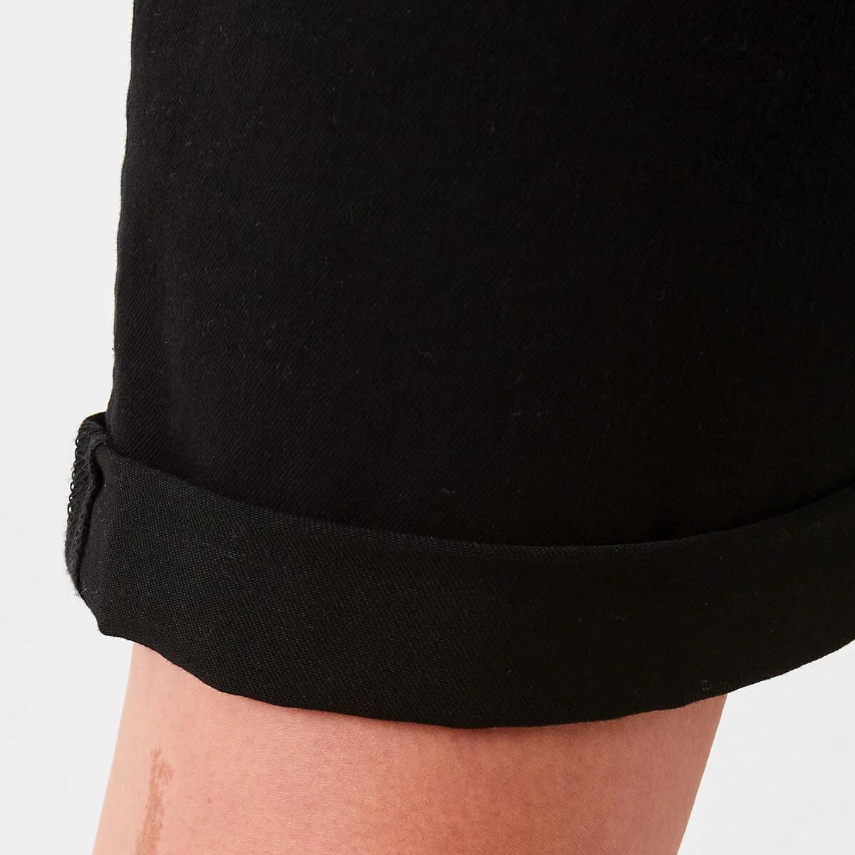 6 Denim Bermuda Shorts Black Wash, 6 of 7