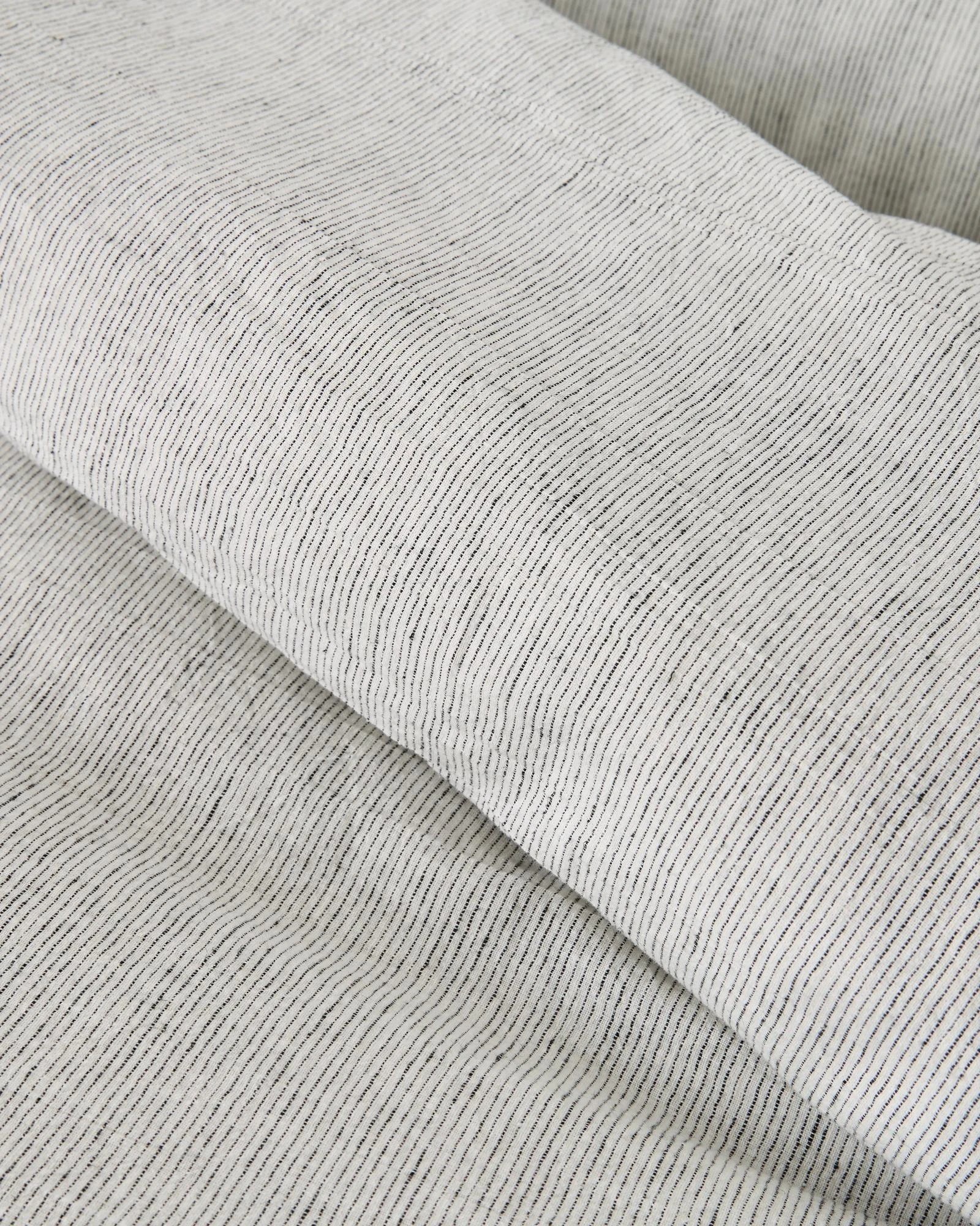 3 Target Brayden Stripe Linen/Cotton Quilt Cover Set - King Bed - White, 3 of 3