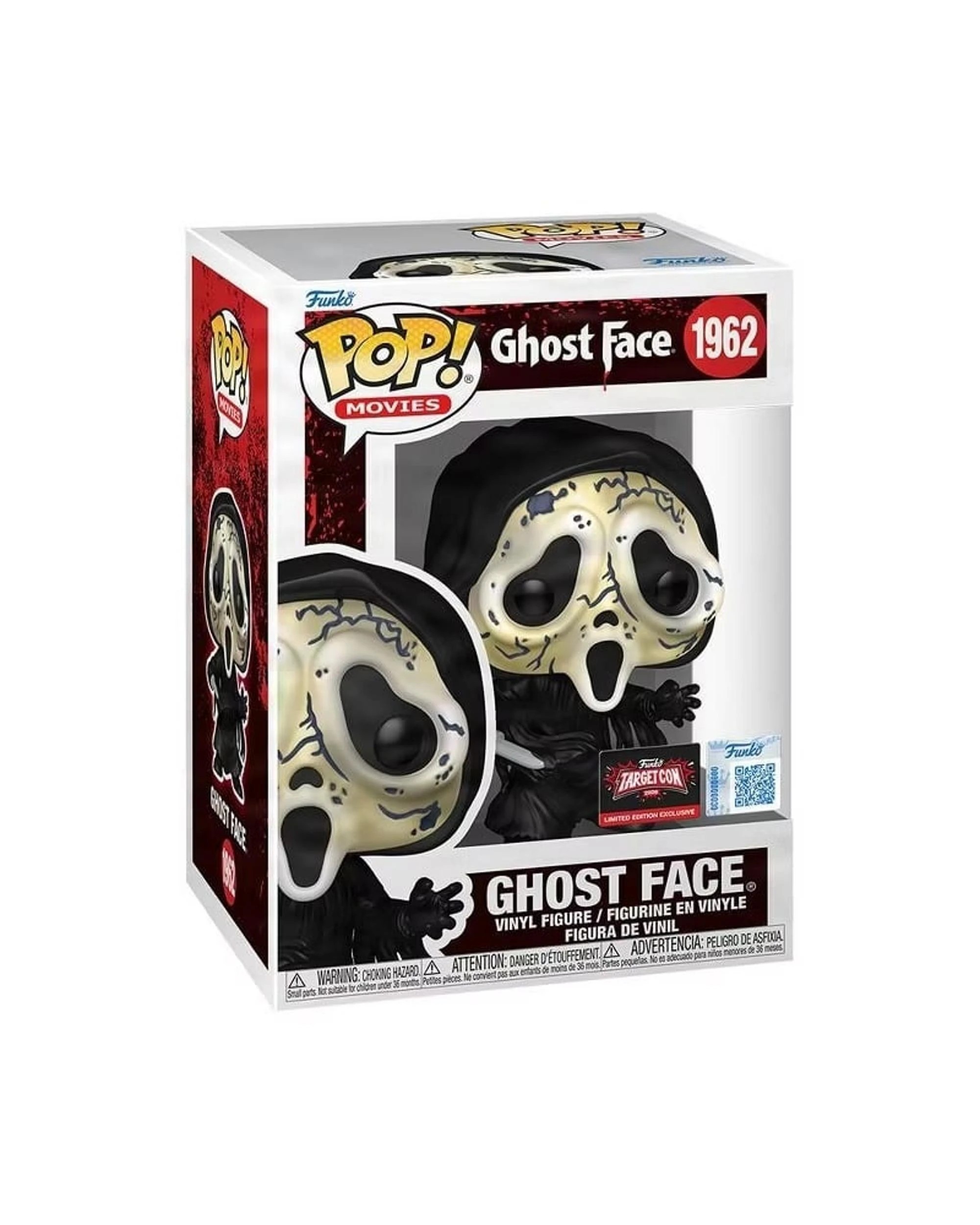 3 Scream Ghostface Distressed Mask US Exclusive Funko POP! Vinyl, 3 of 3