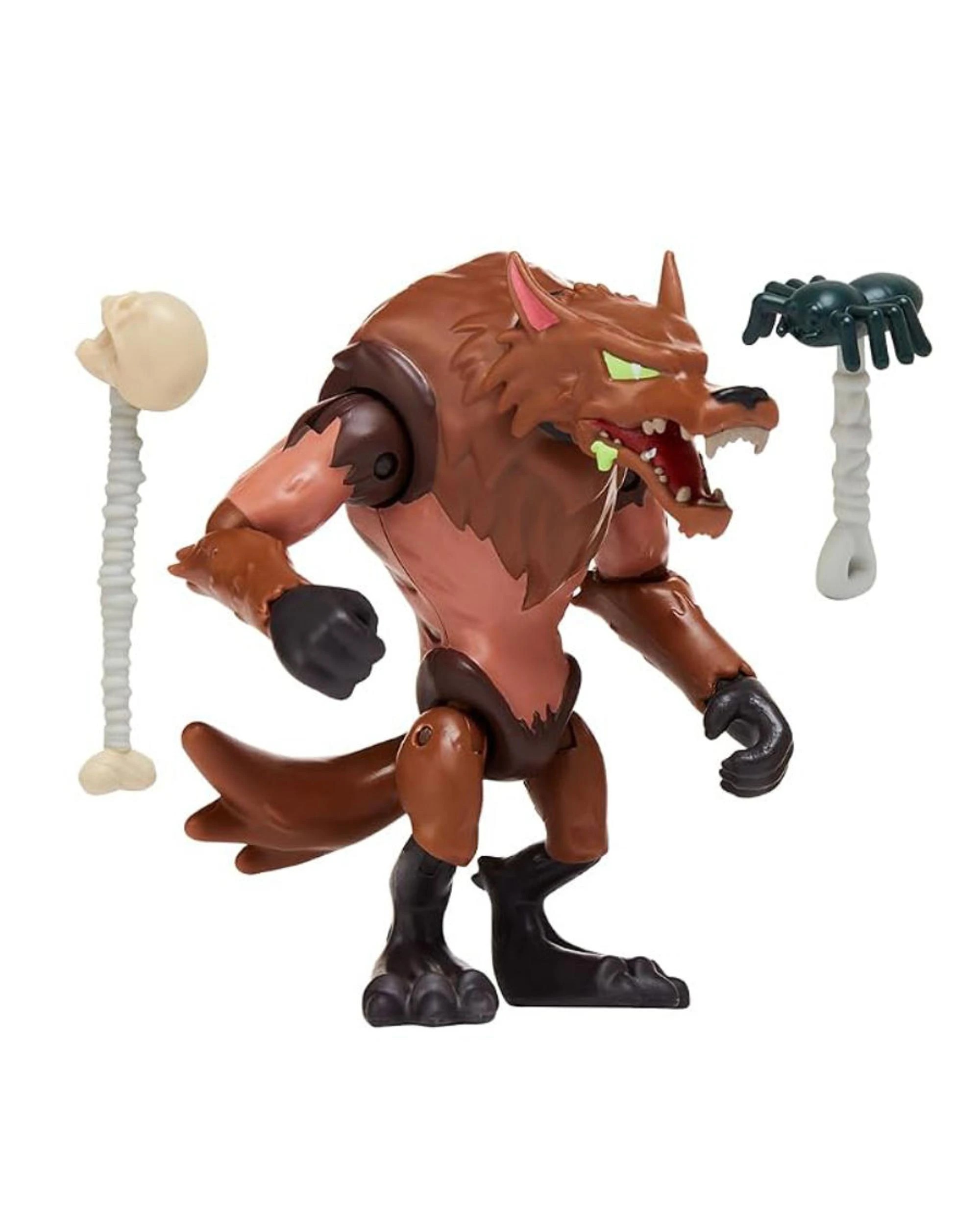 3 World of TMNT Tales of Teenage Mutant Ninja Turtles Mutanimals Rahzar Figure, 3 of 4