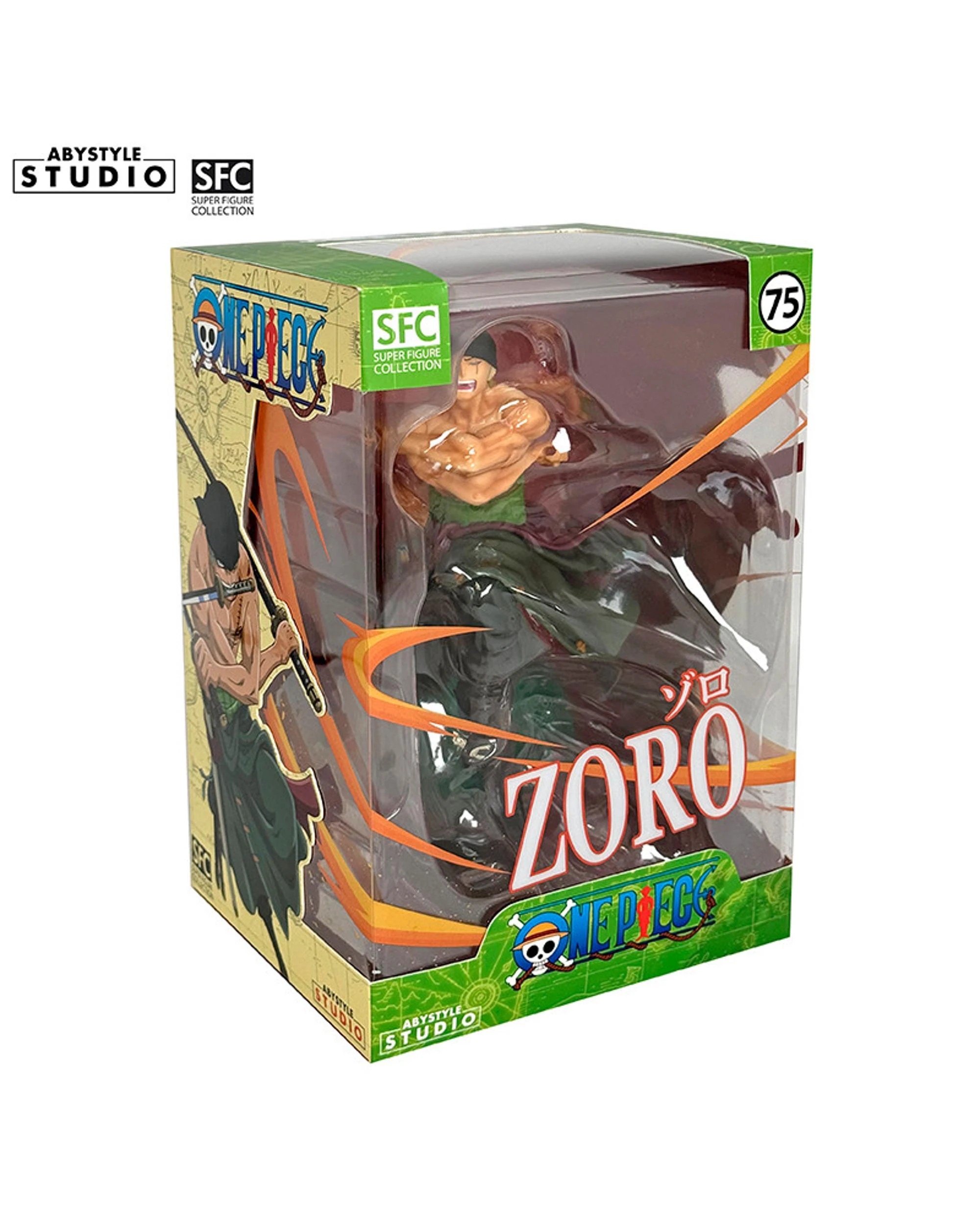 9 Super Figure Collection One Piece Roronoa Zoro 1:10 Scale Figure, 9 of 9