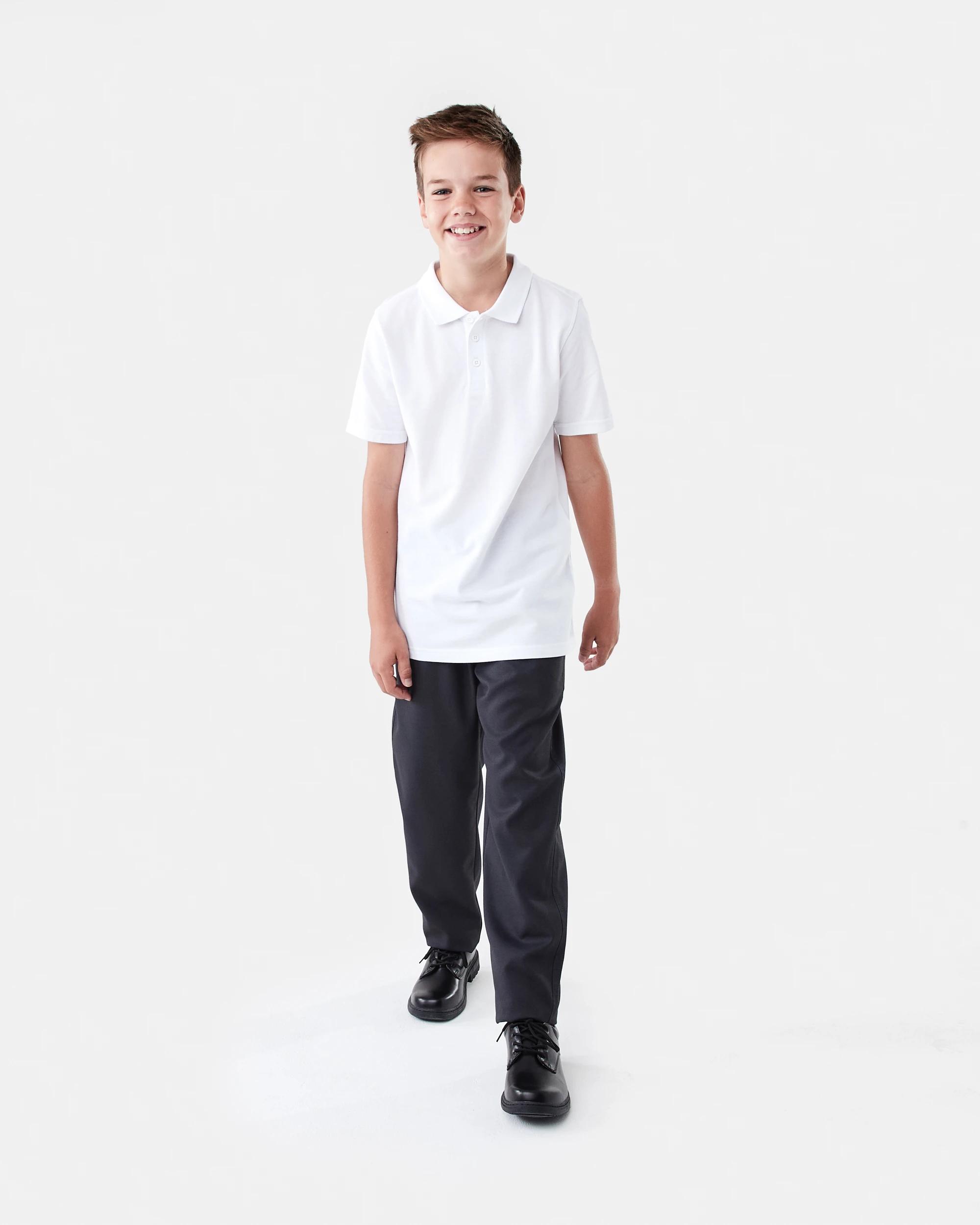 5 School Drill Pants Ashlt Grey, 5 of 6