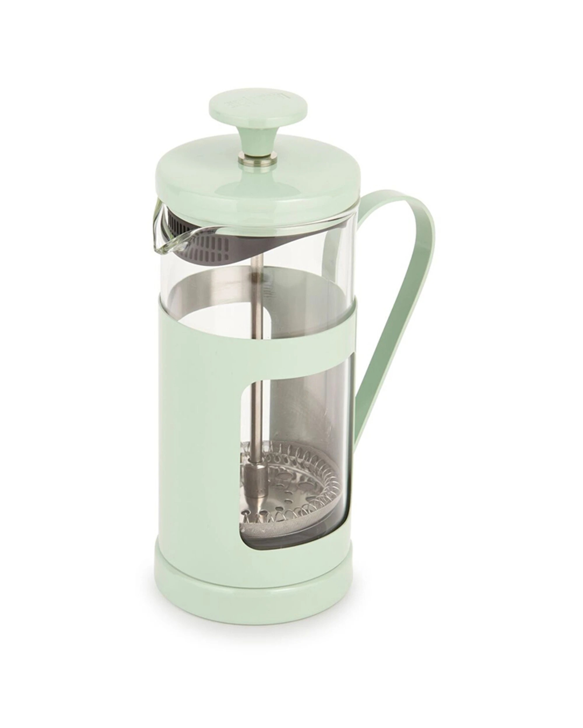 2 La Cafetiere Monaco 3-Cup 350ml Stainless Steel Glass French Press - Green, 2 of 7