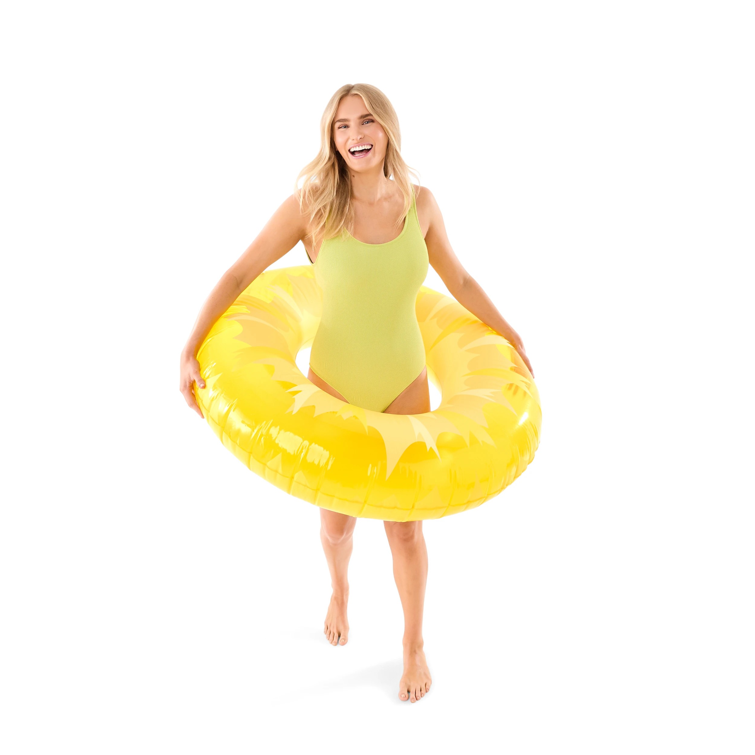 1 Inflatable Fruit Swim Ring - Assorted, 1 of 10