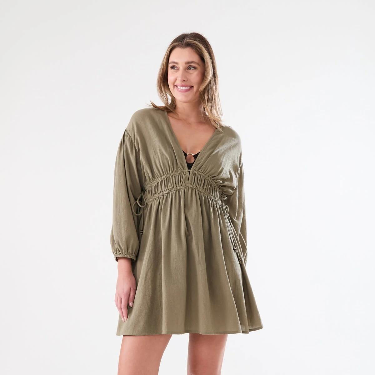 1 Beach Mini Dress PAVEMENT GREY, 1 of 5