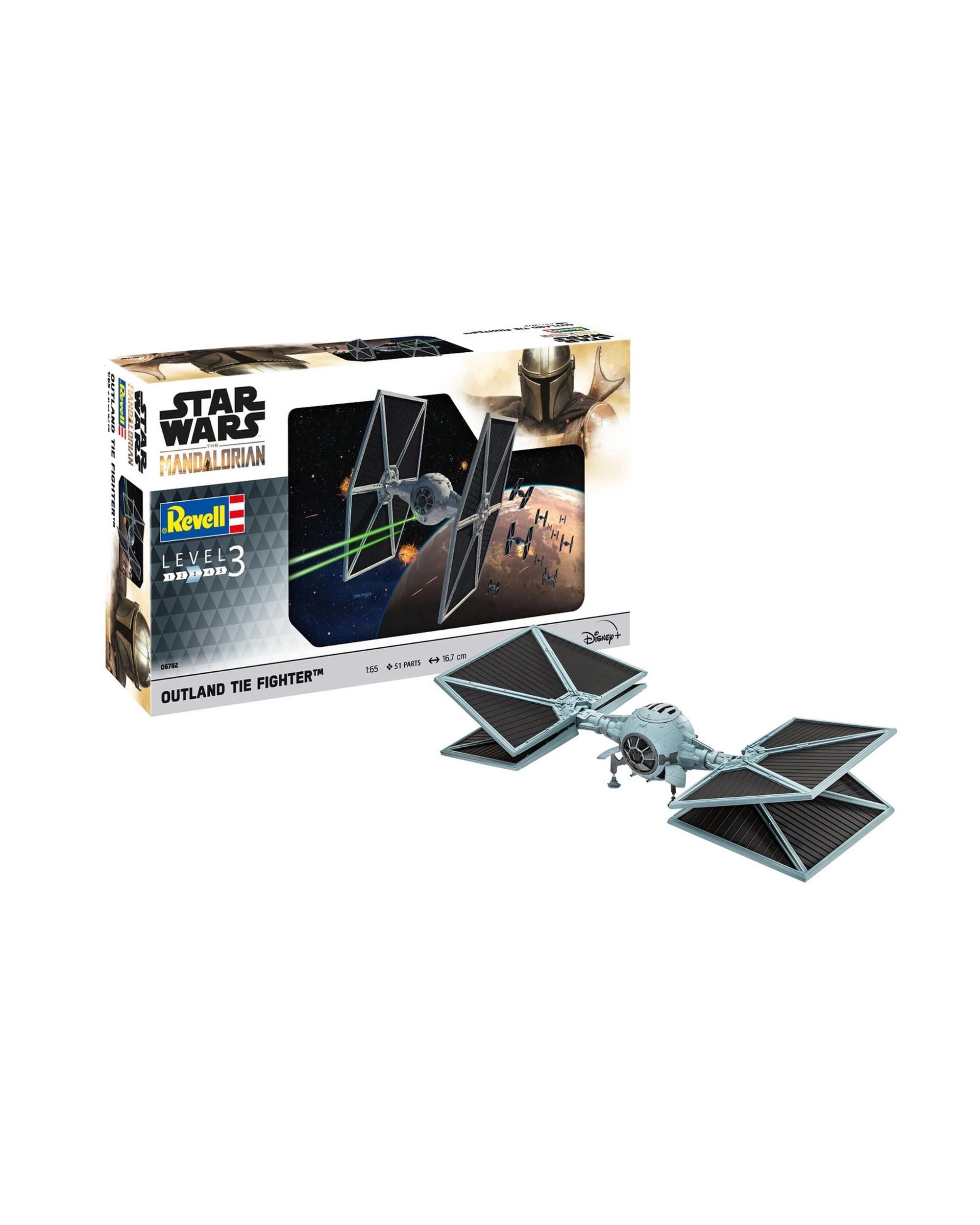 1 Revell Star Wars 1:65 The Mandalorian Outland Tie Fighter, 1 of 1