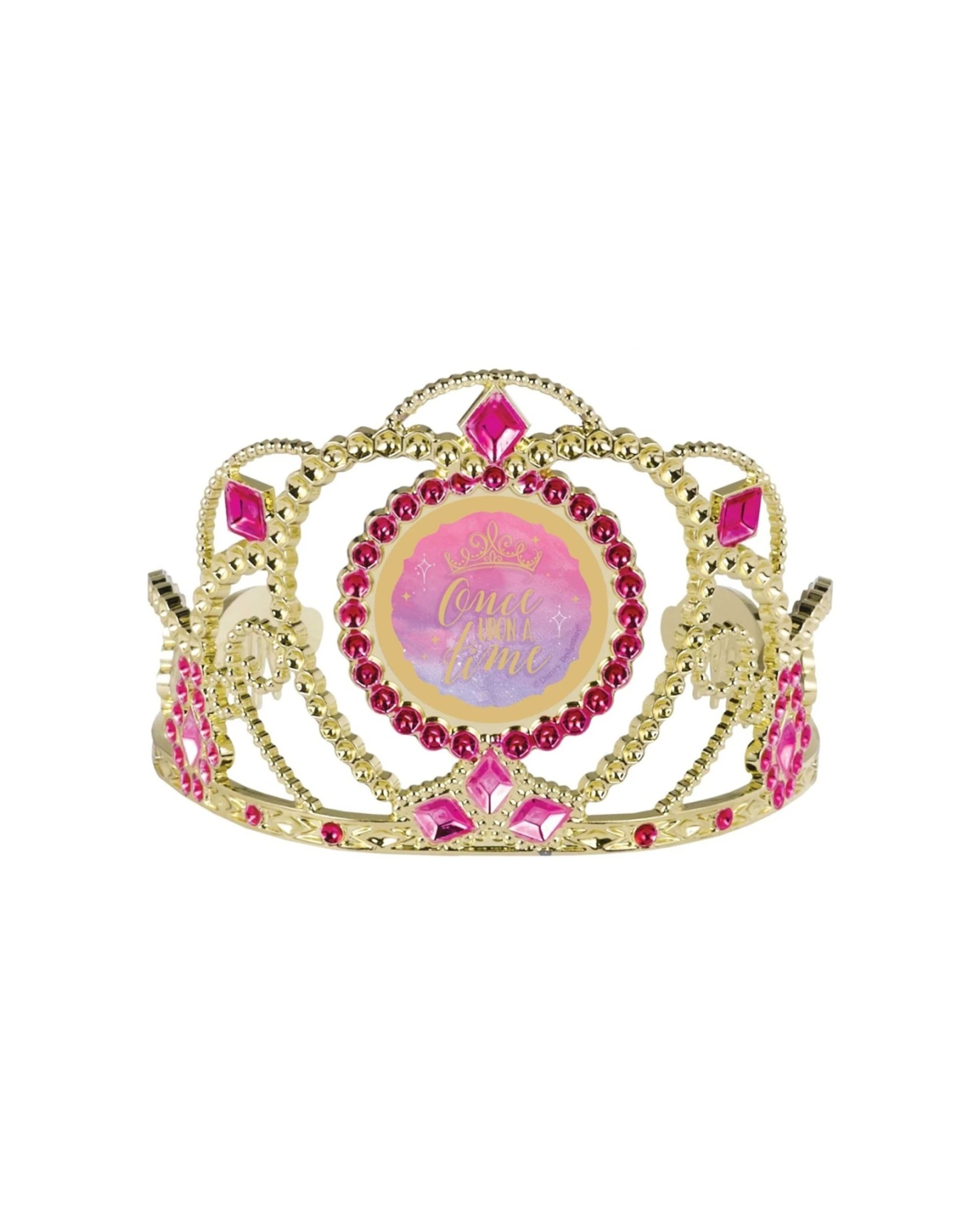 1 Anagram Attire Accessory Disney Princess Once Upon A Time Tiara - Gold, 1 of 1