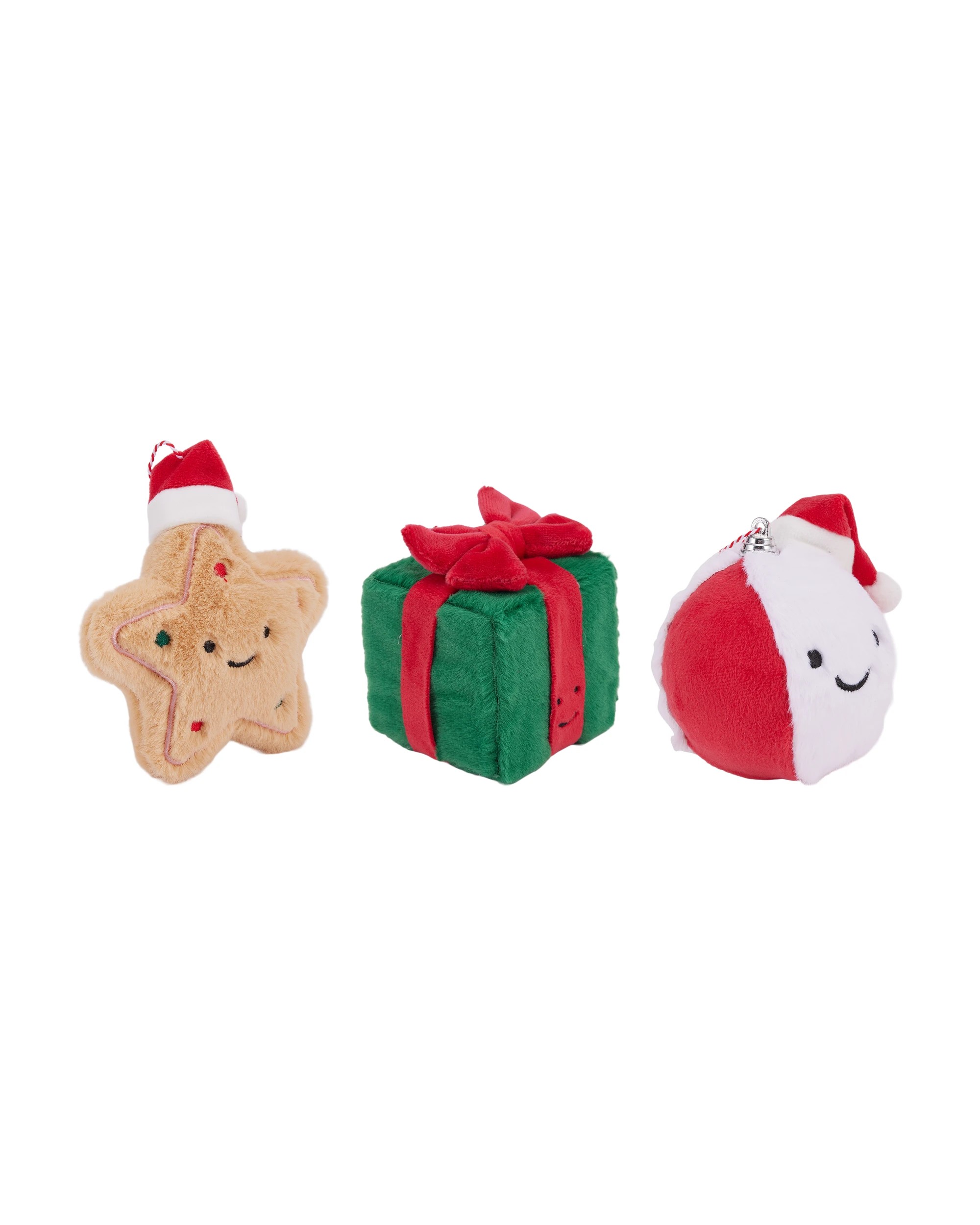 3 Plush Christmas Character Decoration - Assorted, 3 of 5