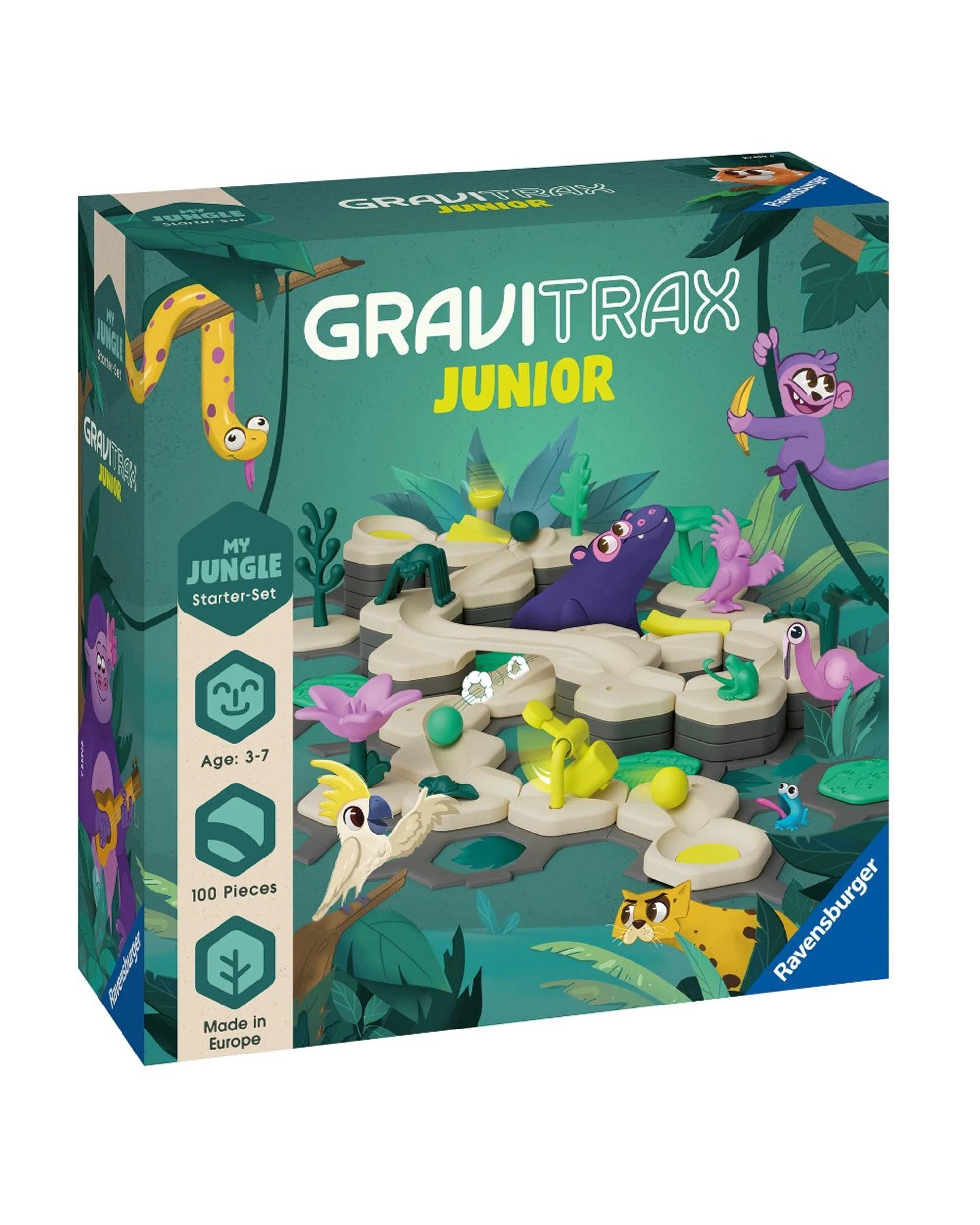 1 Ravensburger Gravitrax My Jungle Large Starter Set, 1 of 7