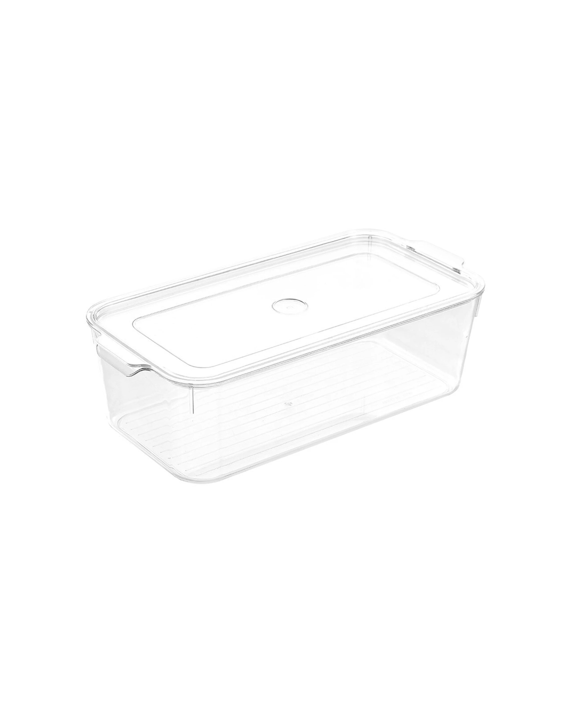 3 Boxsweden Crystal 3.75 Litre Storage Container With Lid 2 Pack Stackable - Clear, 3 of 5