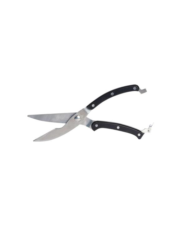 Cuisena Professional 25cm Poultry Shears Scissors Kitchen And Meat Shears - Black
