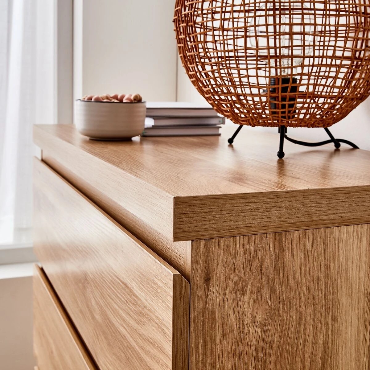 6 3 Drawer - Oak Look, 6 of 10