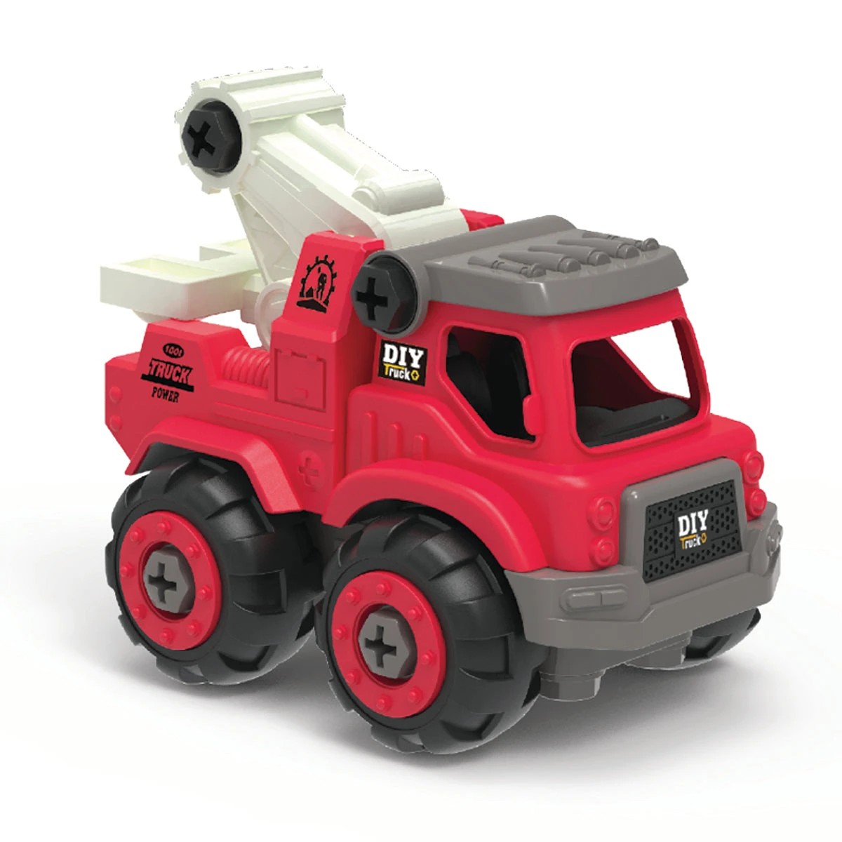3 Construct-It Build-ables - Fire Rescue Tow Truck, 3 of 5