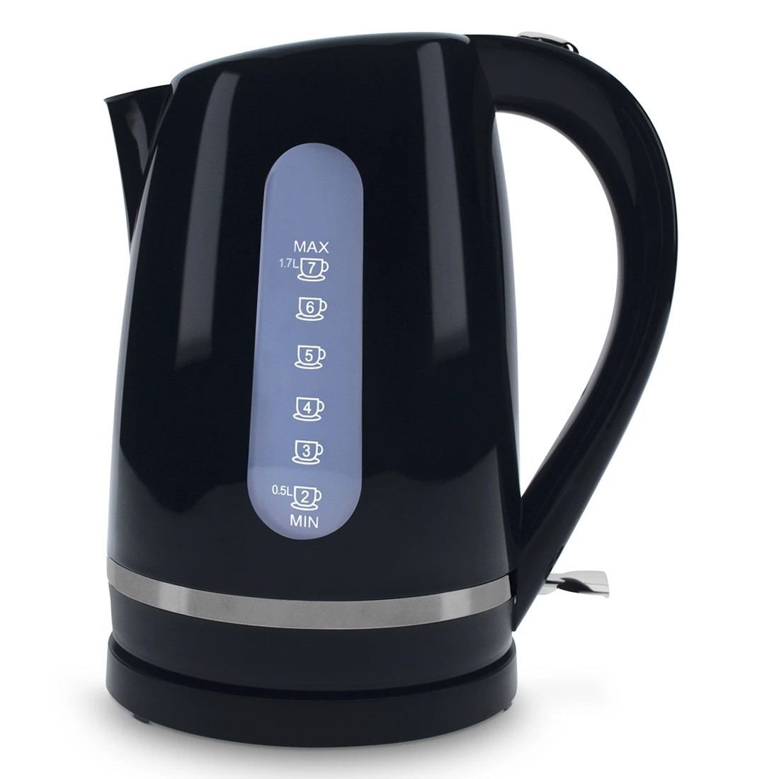 1 1.7 Litre Kettle - Black, 1 of 8