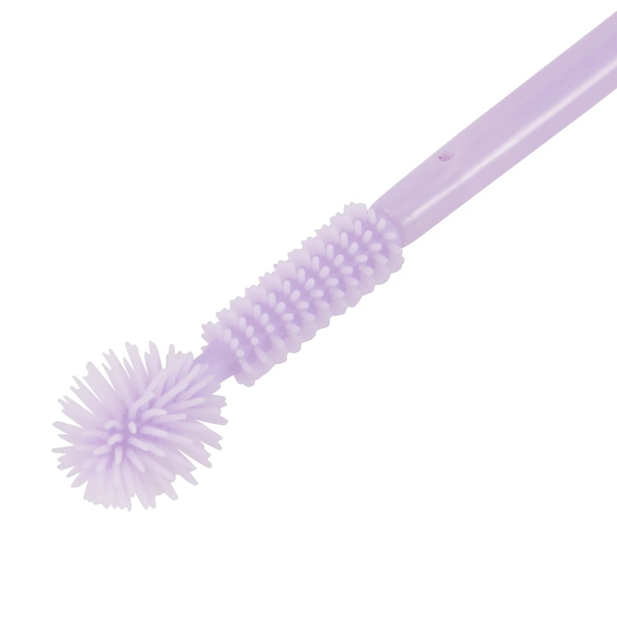 3 OXX Cosmetics Silicone Lash and Brow Spoolie Set - Purple, 3 of 8