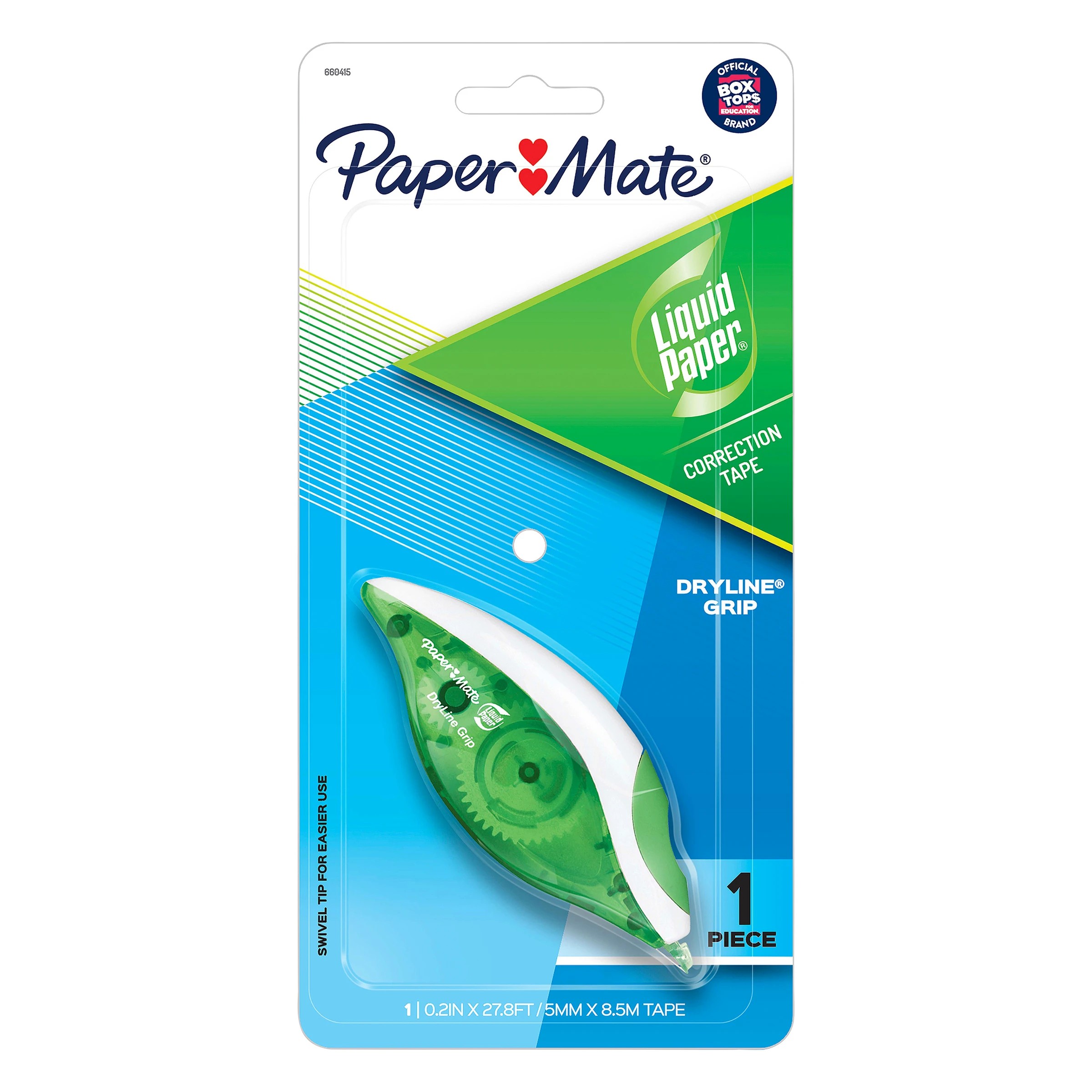 1 Paper Mate Liquid Paper Dryline Grip Correction Tape, 1 of 6
