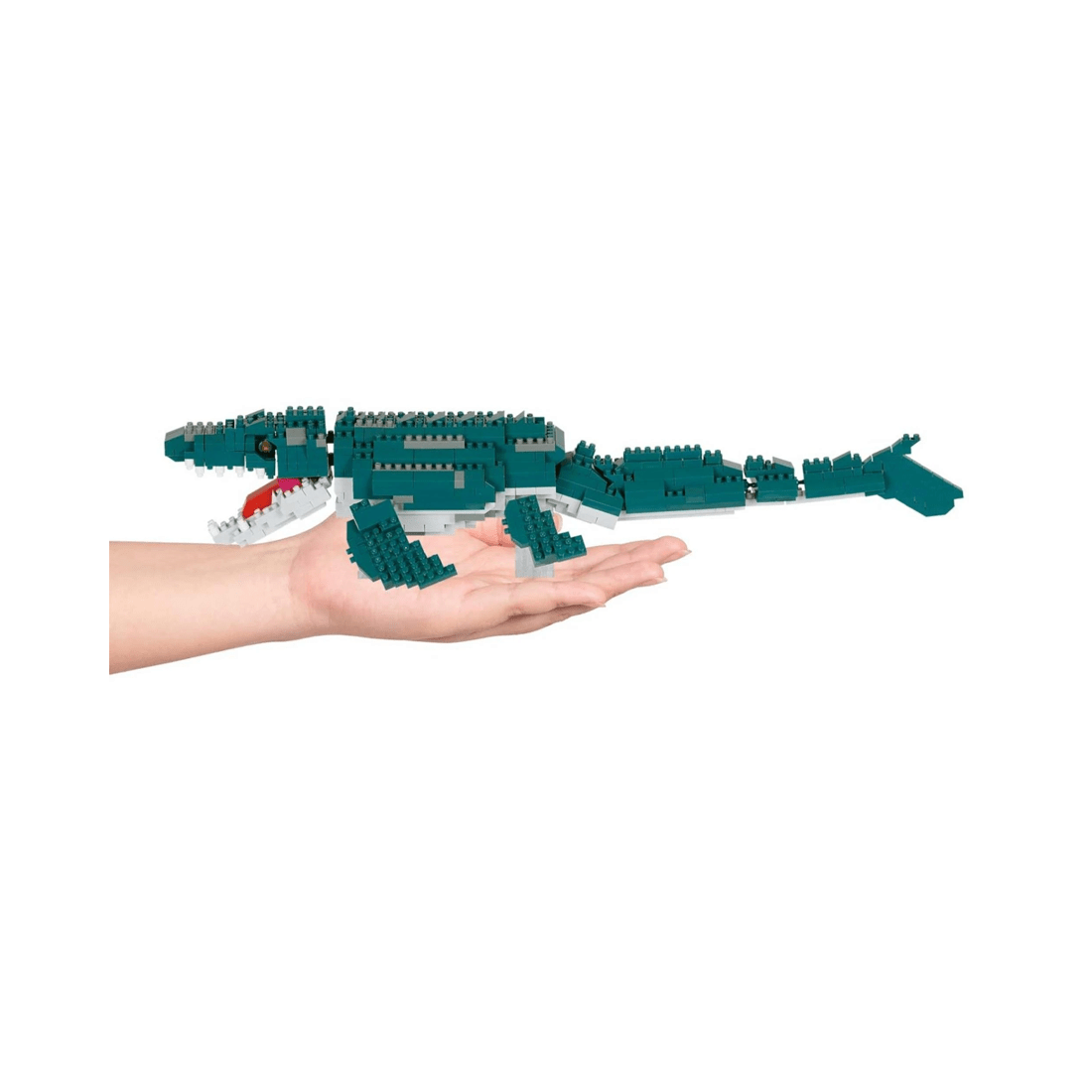 7 Kawada Nanoblock Deluxe Mosasaurus, 7 of 8