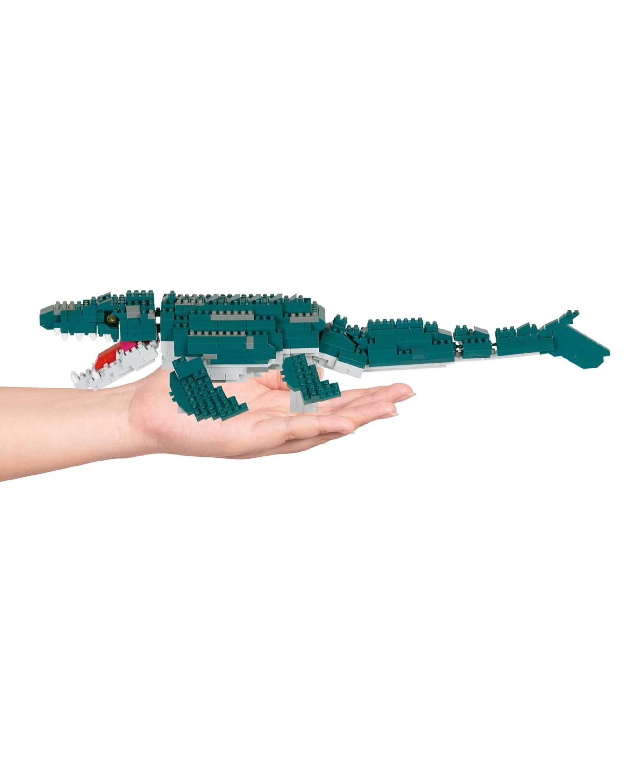 7 Nanoblock Deluxe Mosasaurus, 7 of 8