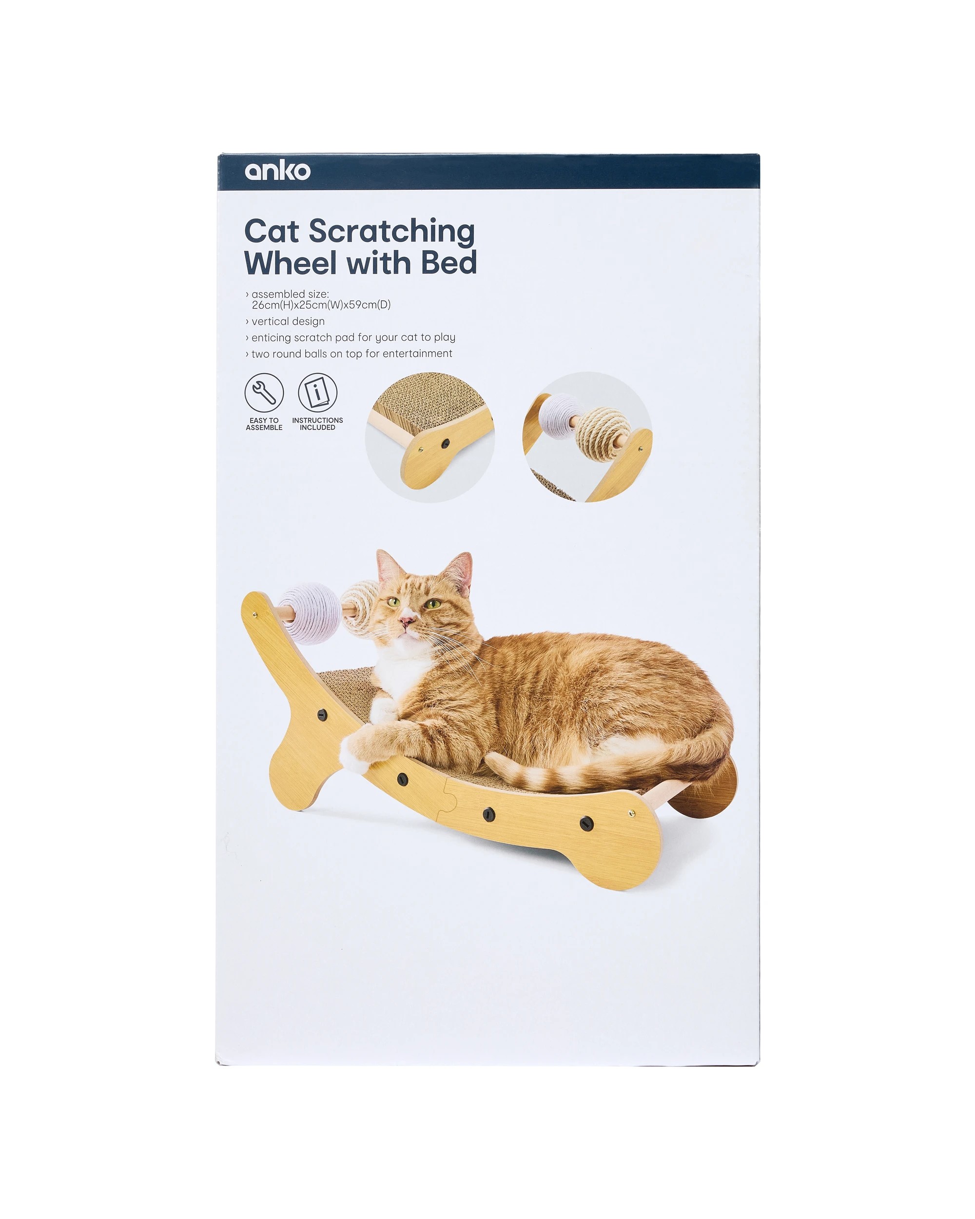 9 Cat Scratch Wheel with Bed, 9 of 10