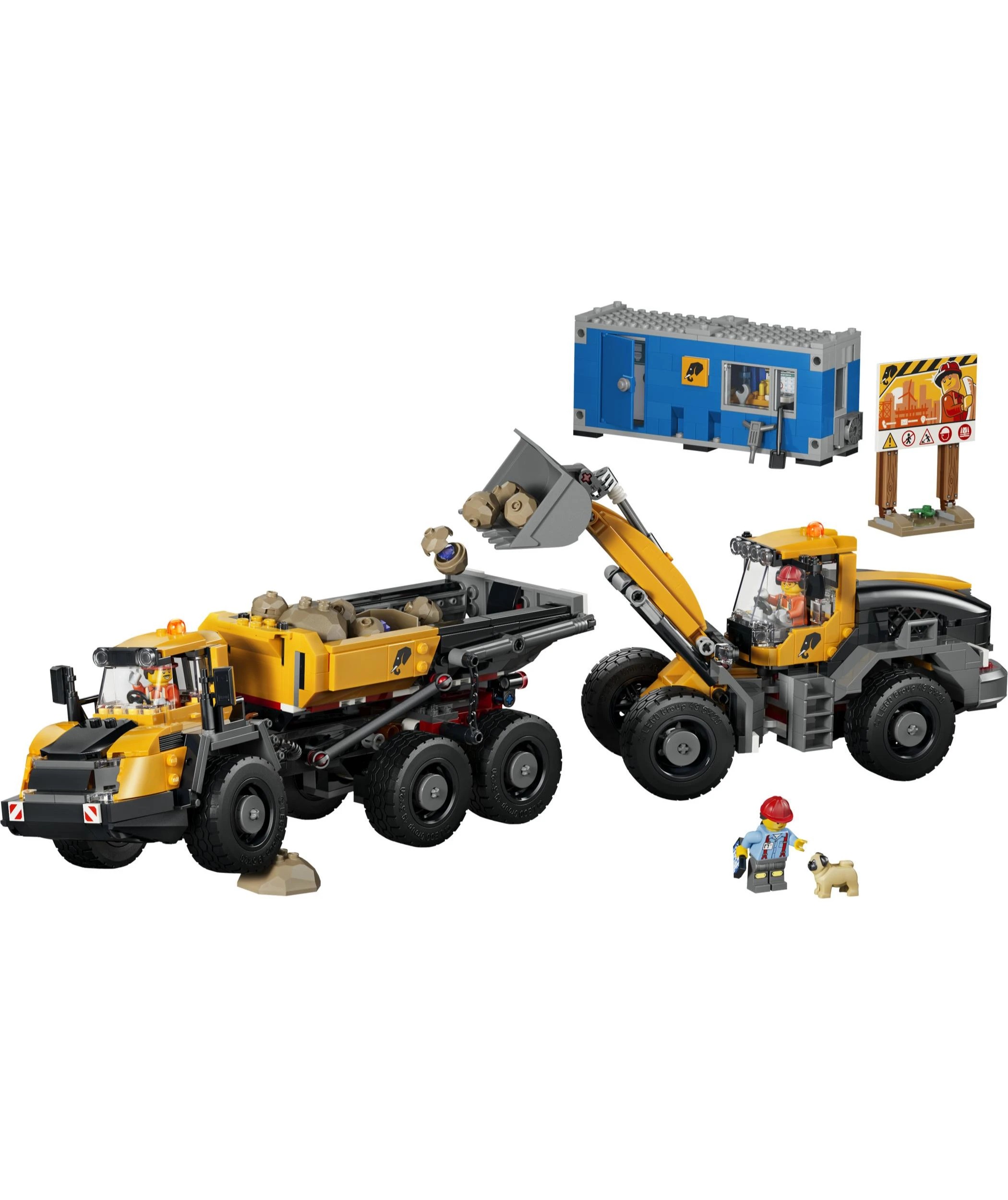 2 LEGO City Dump Truck & Front End Loader 60494, 2 of 9