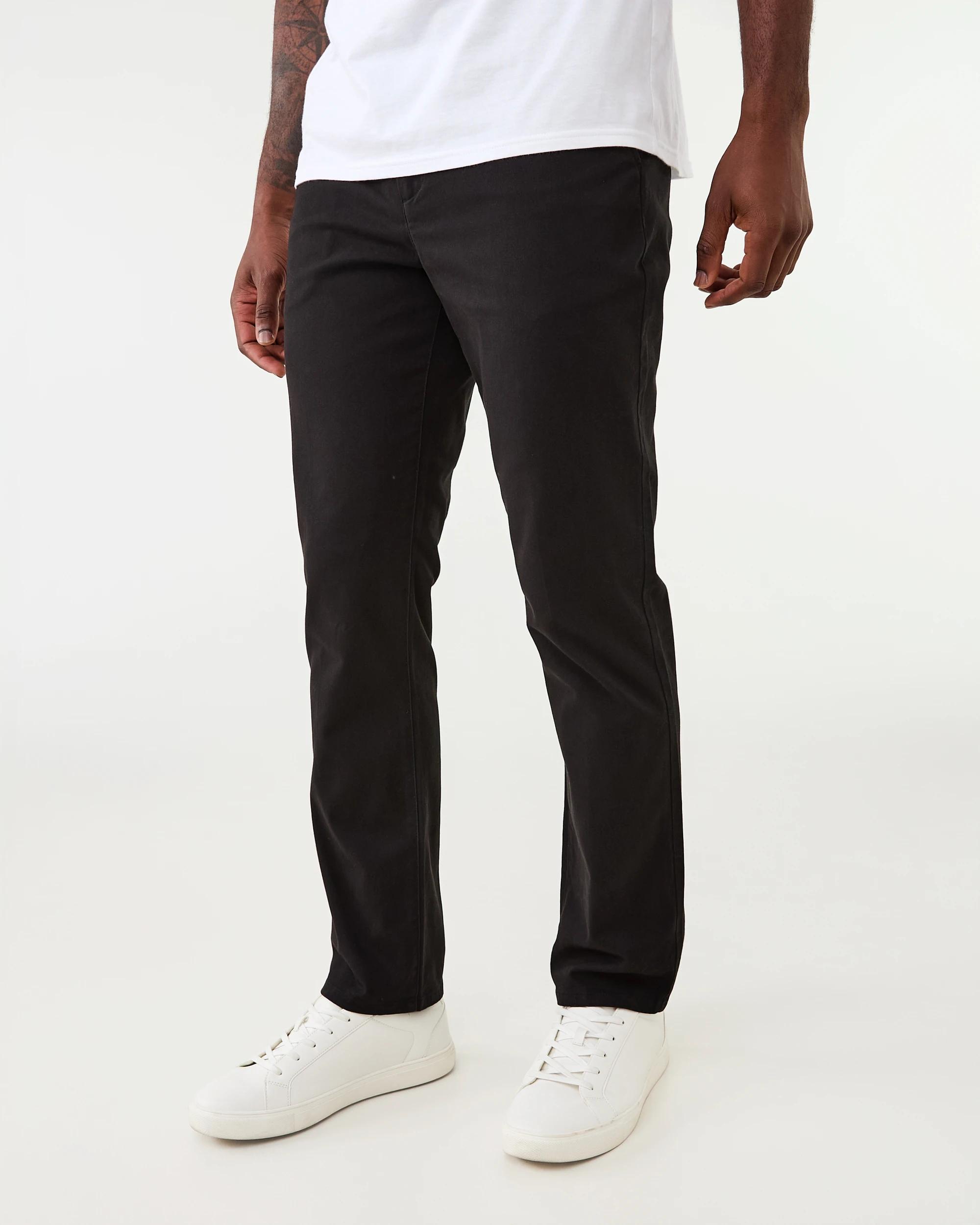 2 Slim Stretch Chino Pants BLACK, 2 of 6