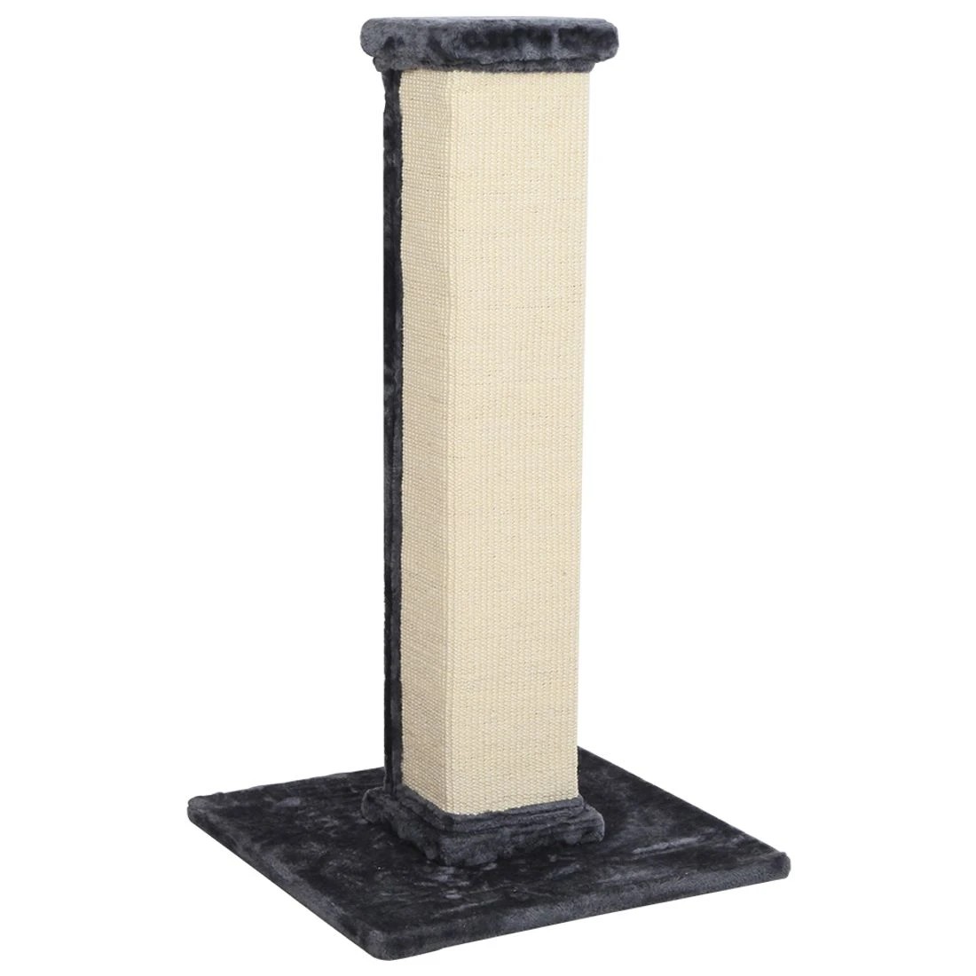 1 i.Pet Cat Tree 92cm Scratching Post Tower Scratcher Wood Condo Bed House Trees - Grey, 1 of 6